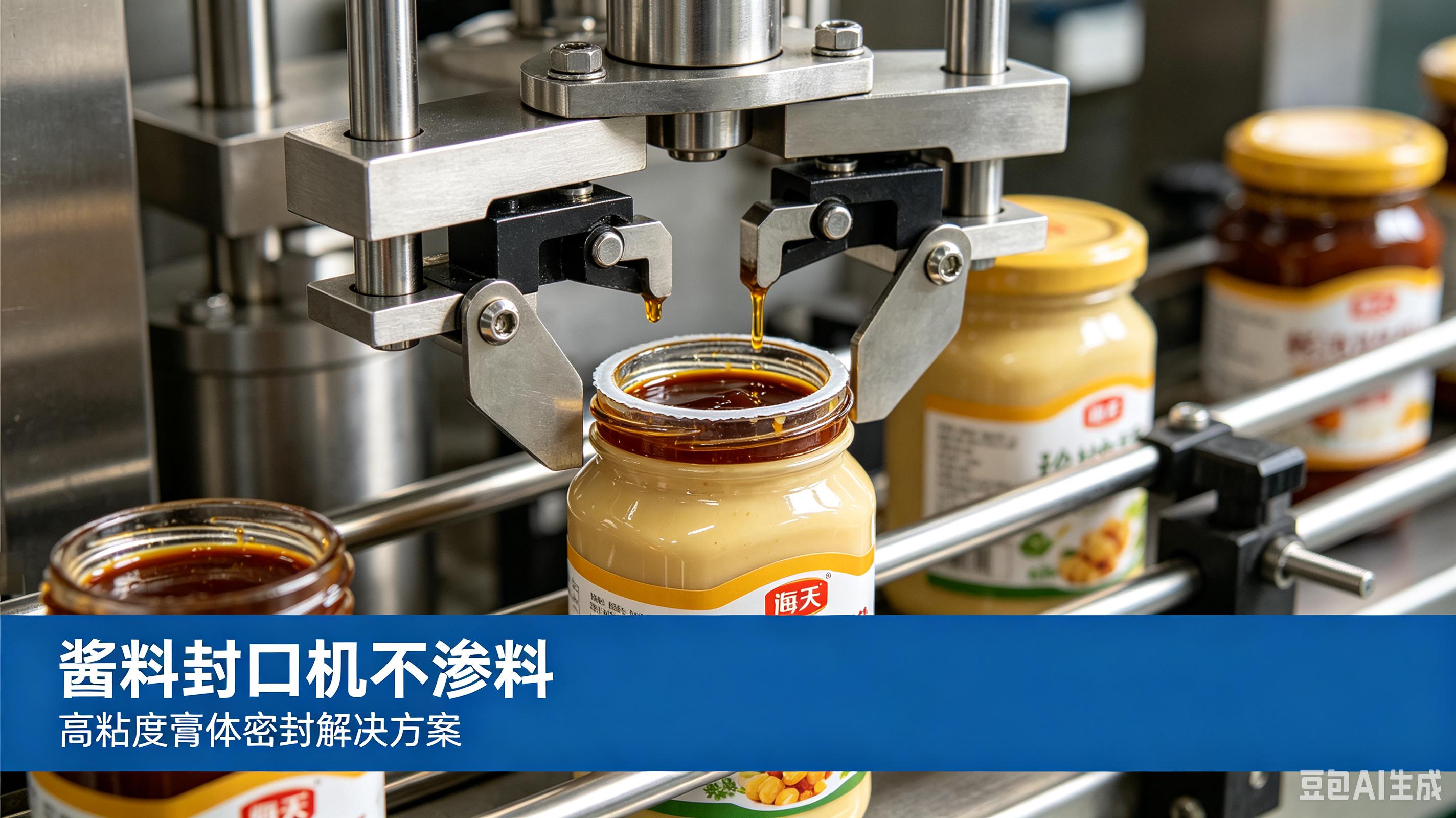 酱料封口机不渗料怎么选？蚝油沙拉酱高粘度专用密封设备厂家