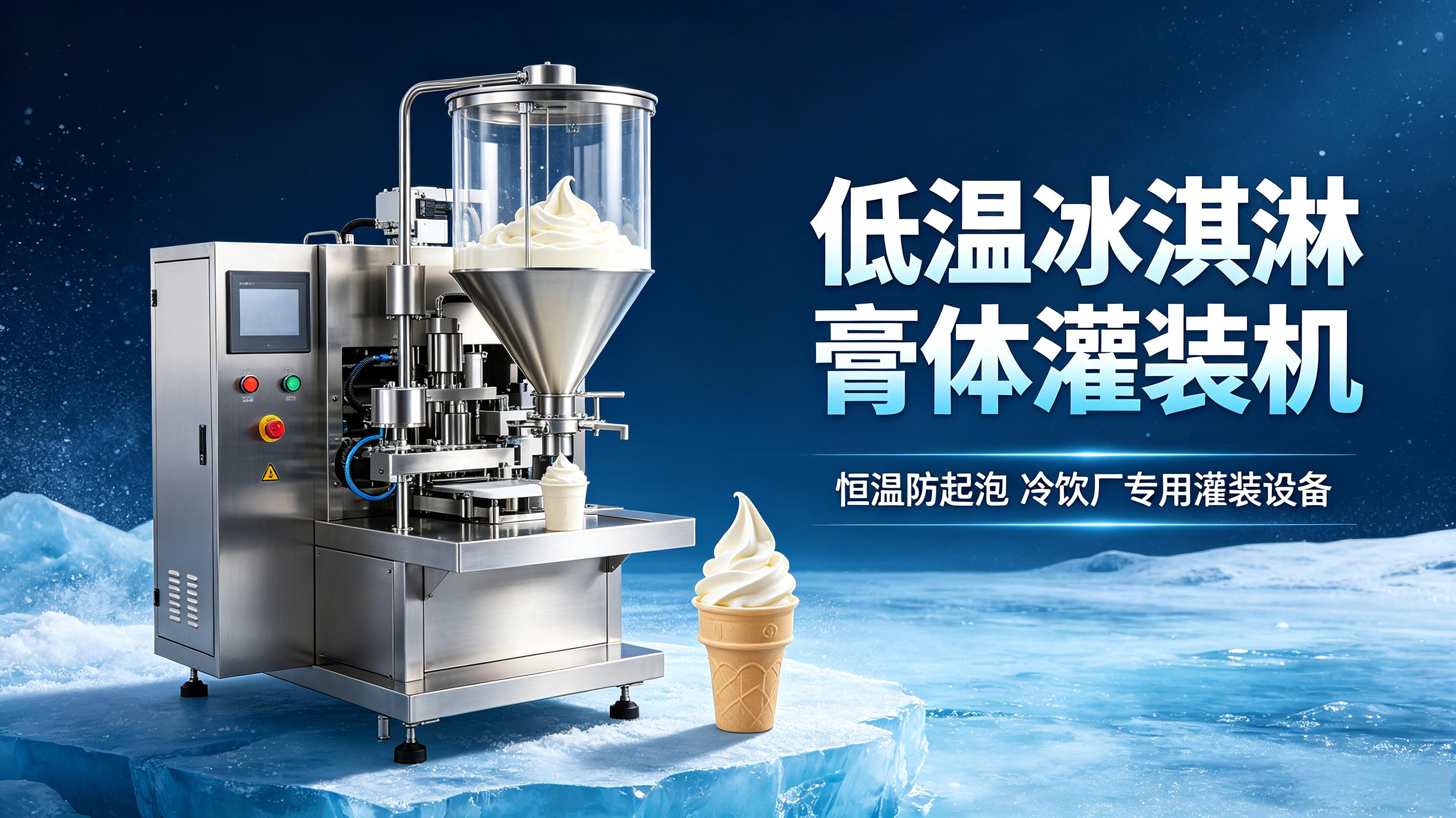 冰沙带果粒恒温灌装机哪家好？不堵料大颗粒膏体灌装解决方案