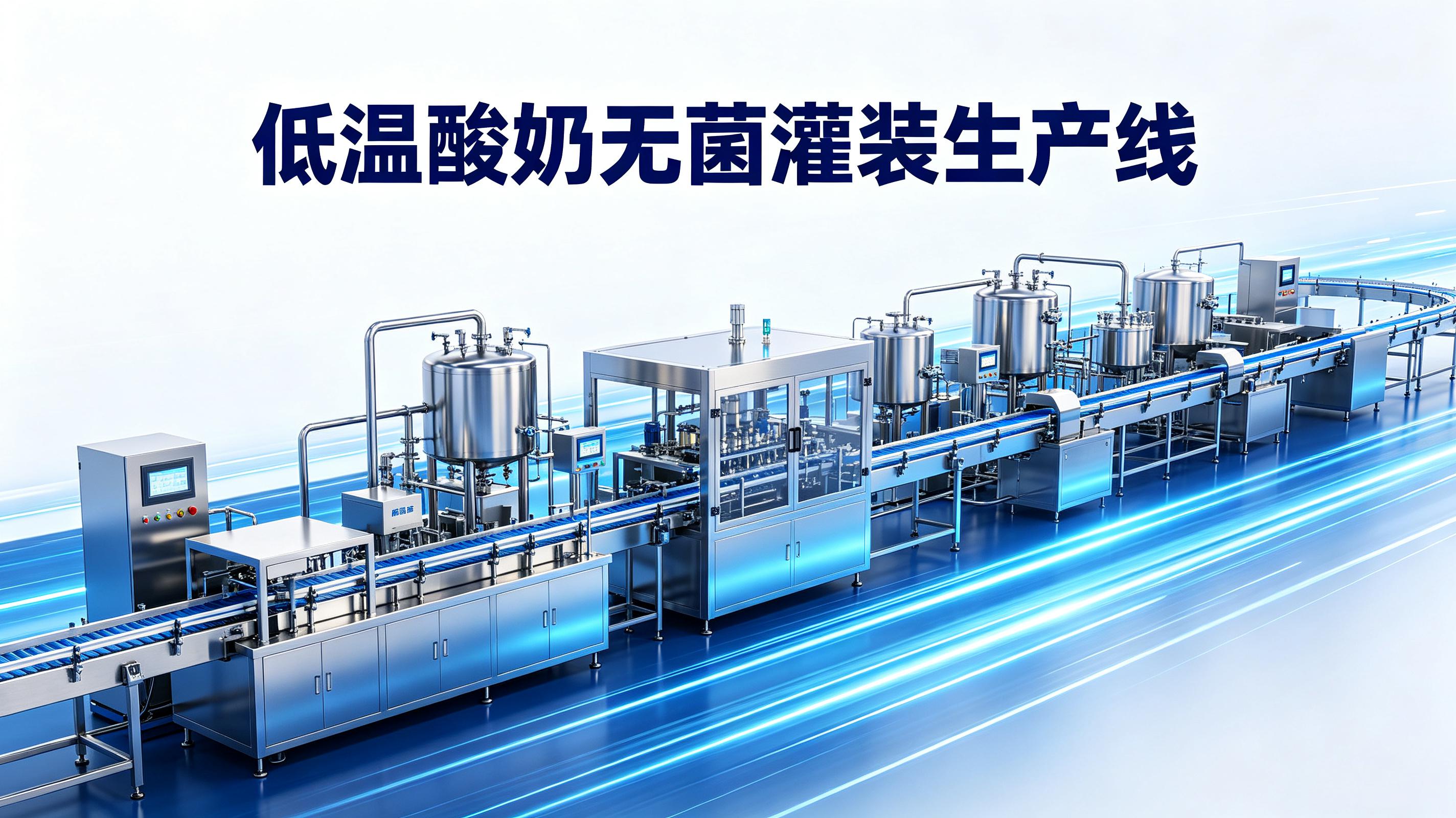 低温酸奶无菌灌装生产线 湖北全自动CIP清洗发酵乳成套灌装设备