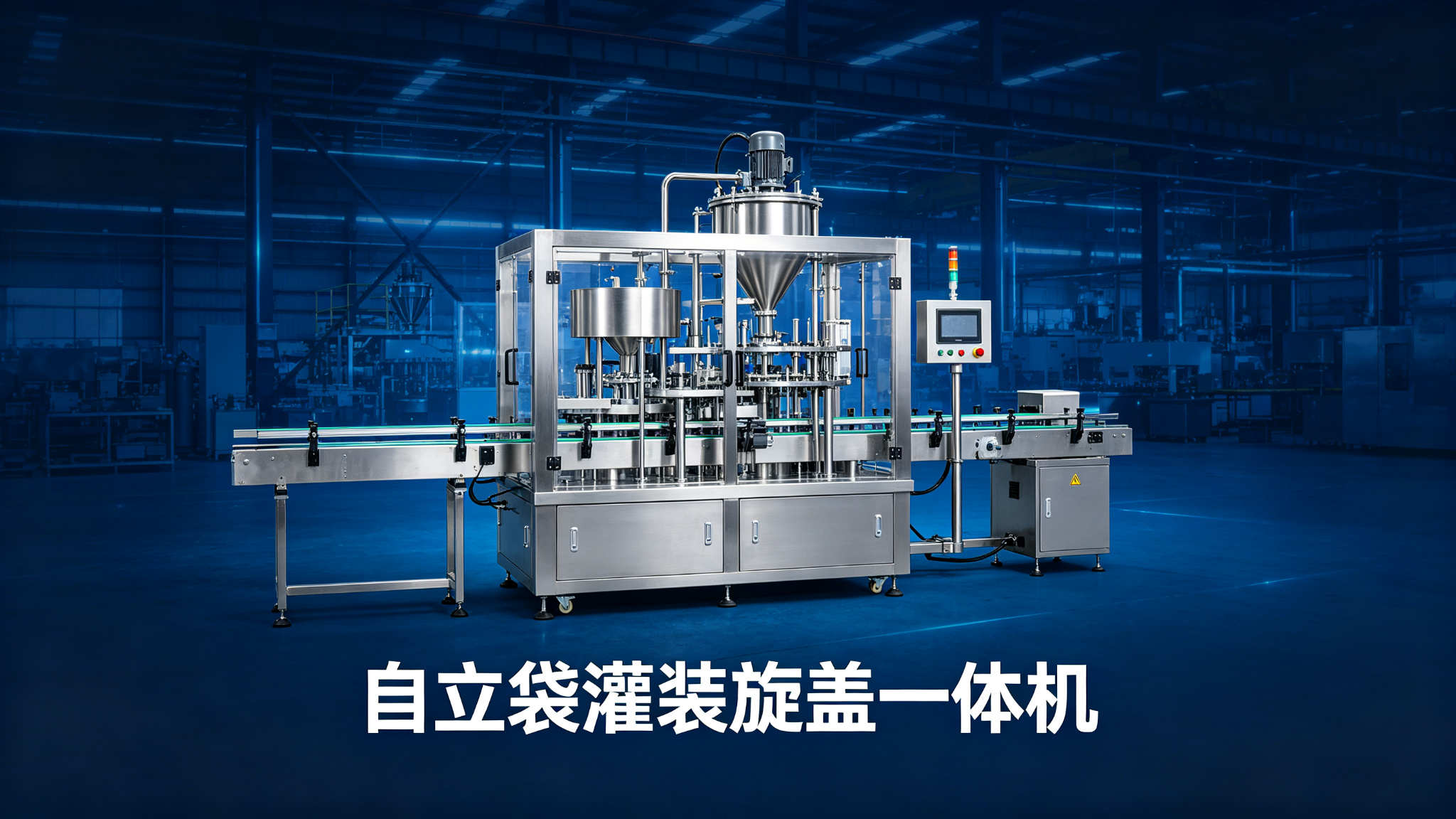 自立袋灌装旋盖一体机 vs 分体机：哪个更适合你的调味汁生产线？