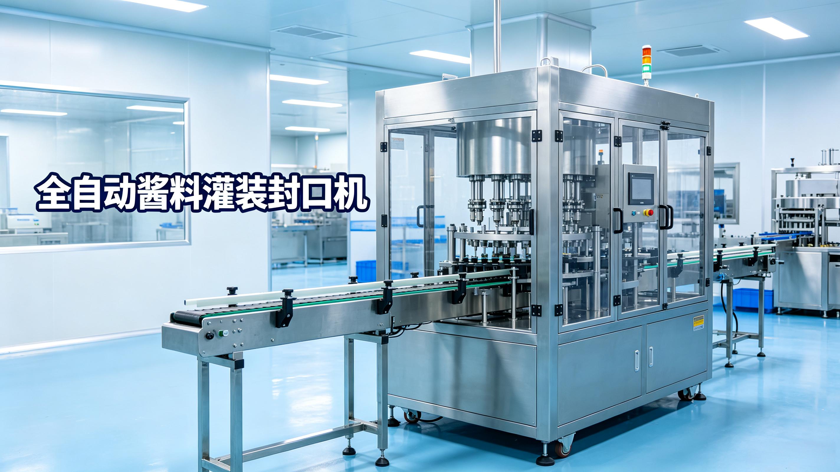 全自动酱料灌装封口机怎么选？花生酱、芝麻酱高粘度物料包装设备选购指南