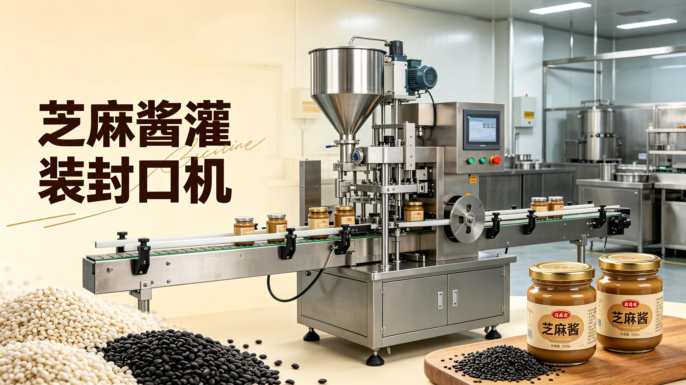 芝麻酱灌装封口机