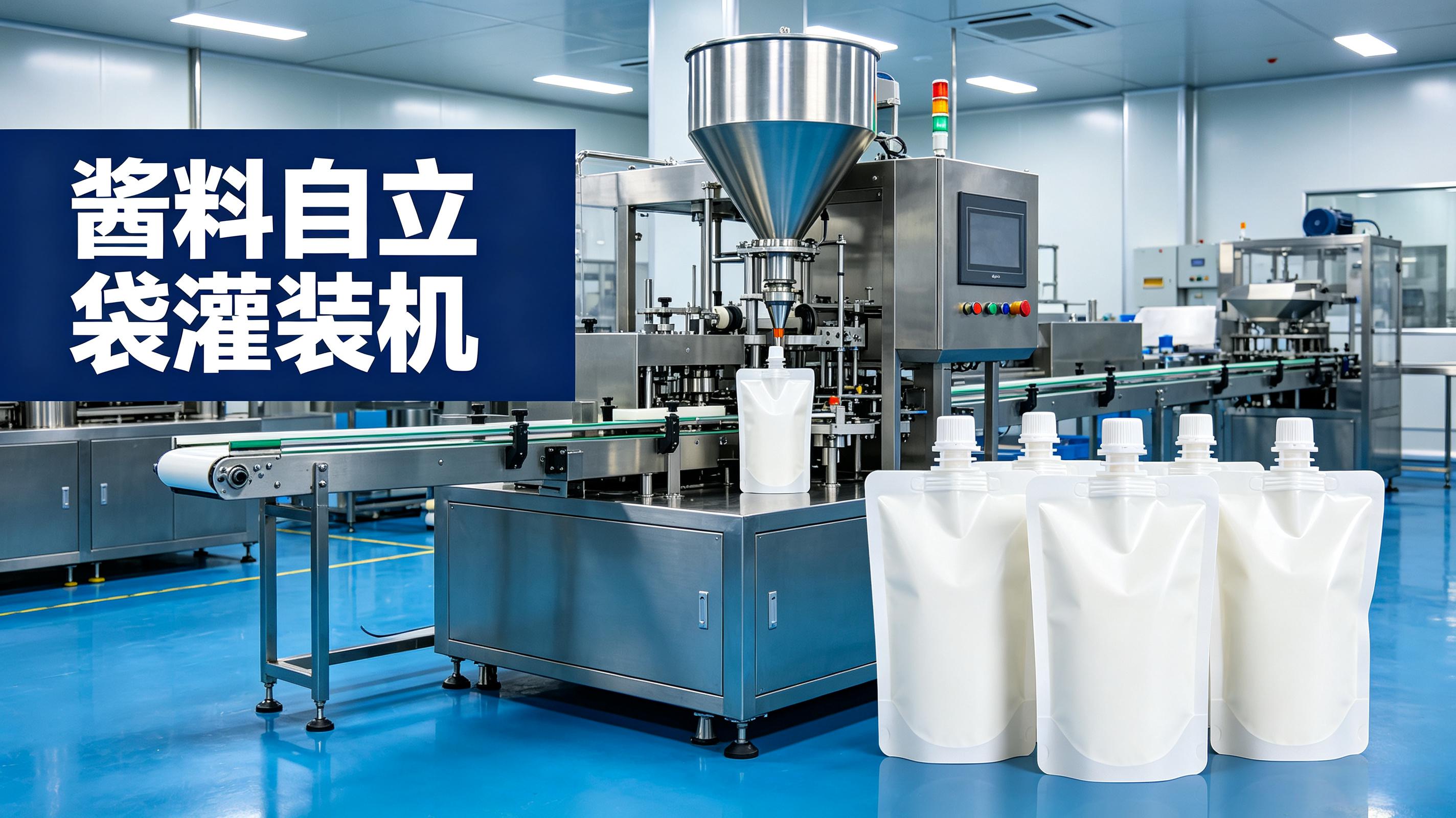 酱料自立袋灌装机