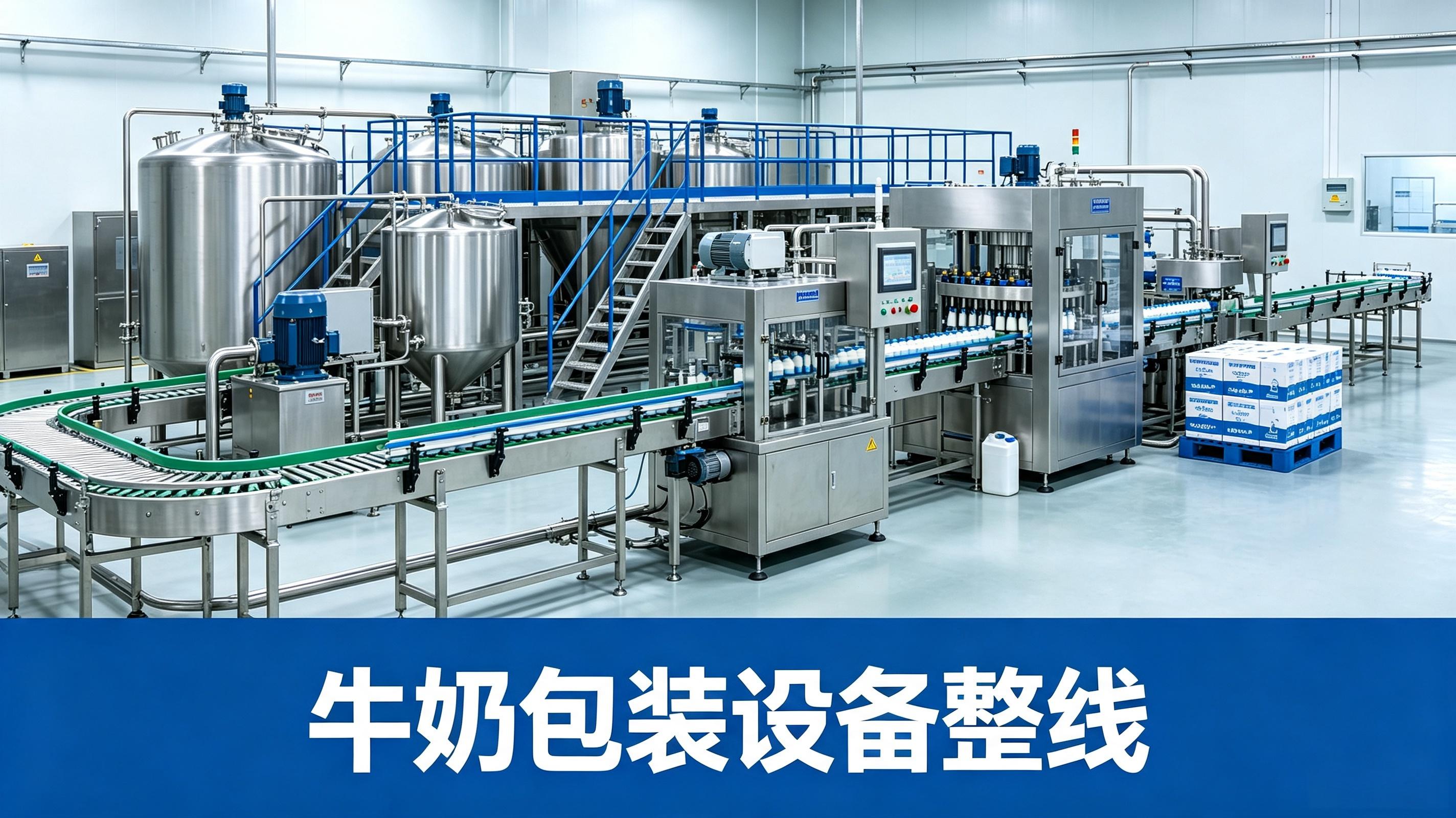 中小型乳企牛奶包装设备整线怎么落地？从设备选型到安装调试全解析
