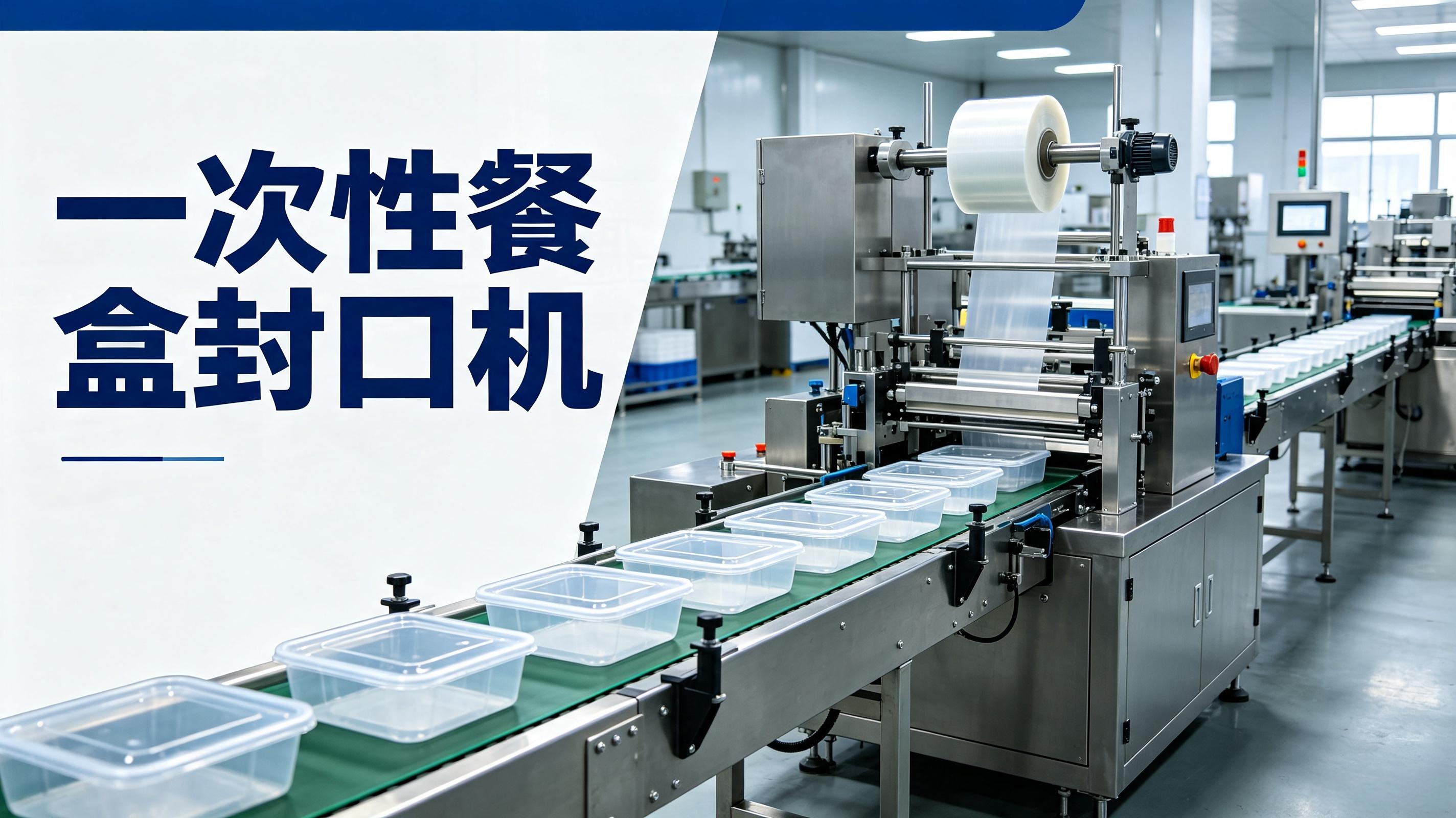 一次性餐盒封口机选购要点 | 塑料/纸浆/铝箔餐盒自动封口设备解析