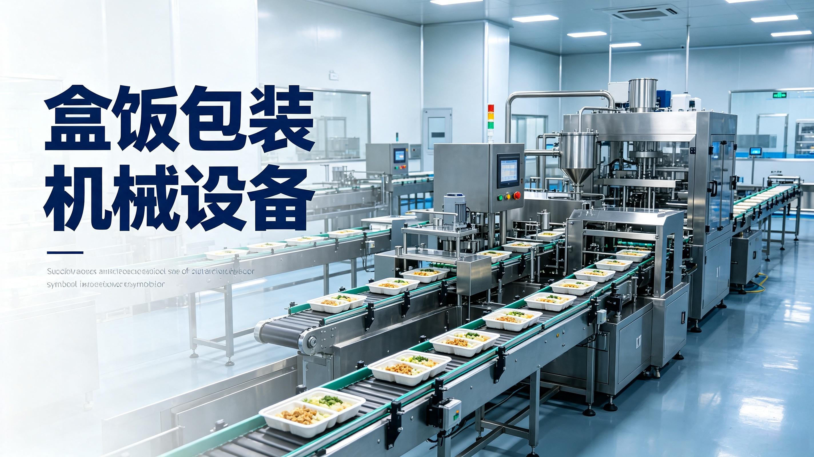 盒饭包装机械设备全套采购 | 灌装机、封口机、贴标机一站式定制方案