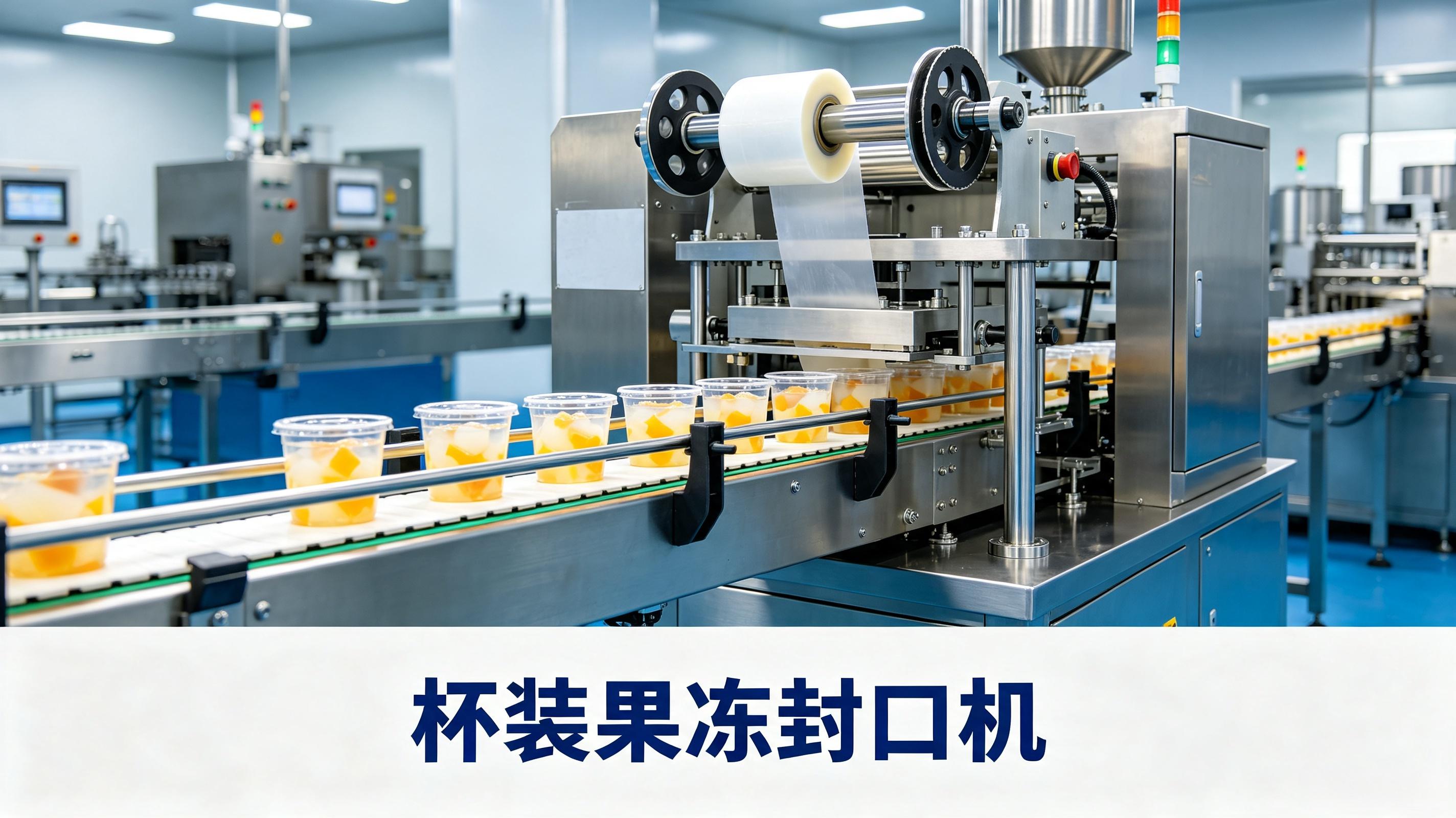 杯装果冻封口机