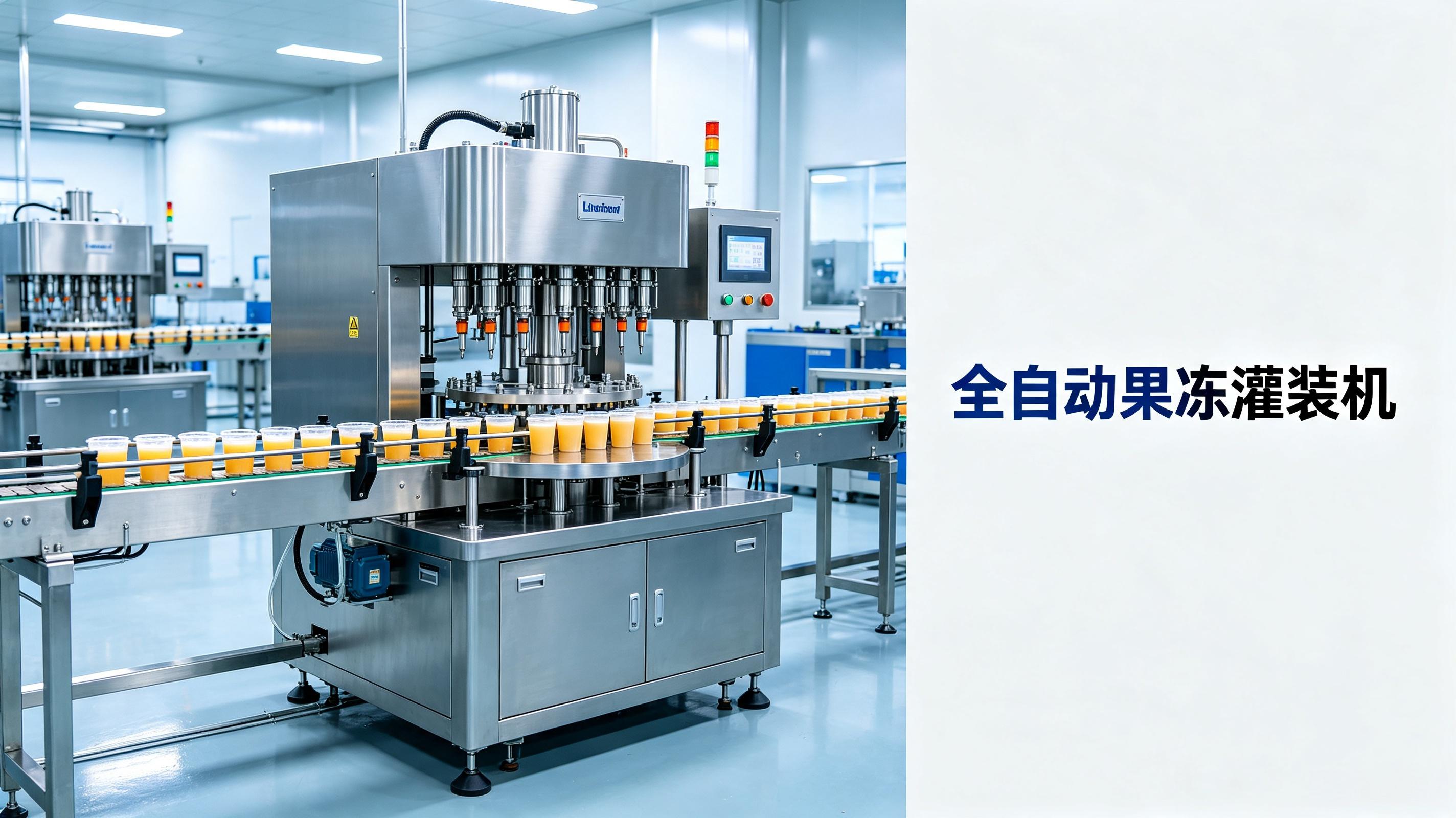 全自动果冻灌装机多少钱一台？2026新款PLC控制果冻灌装封口设备报价