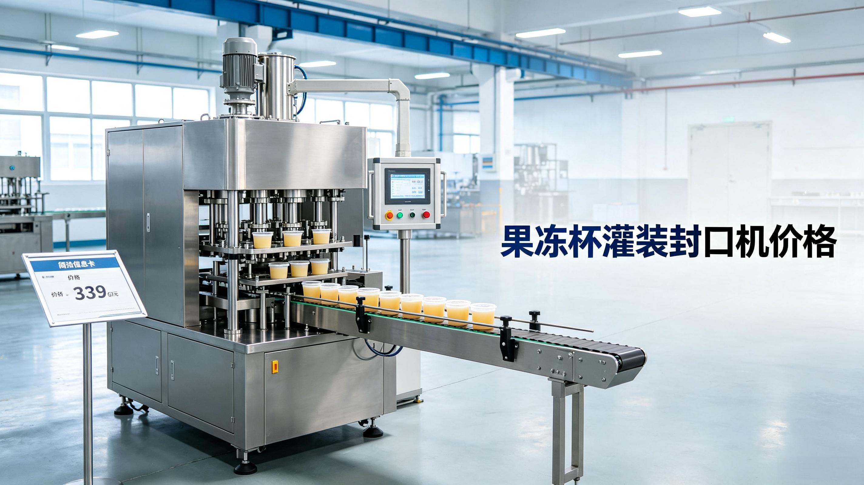 果冻杯灌装封口机价格影响因素全解析 | 不同配置报价对比参考