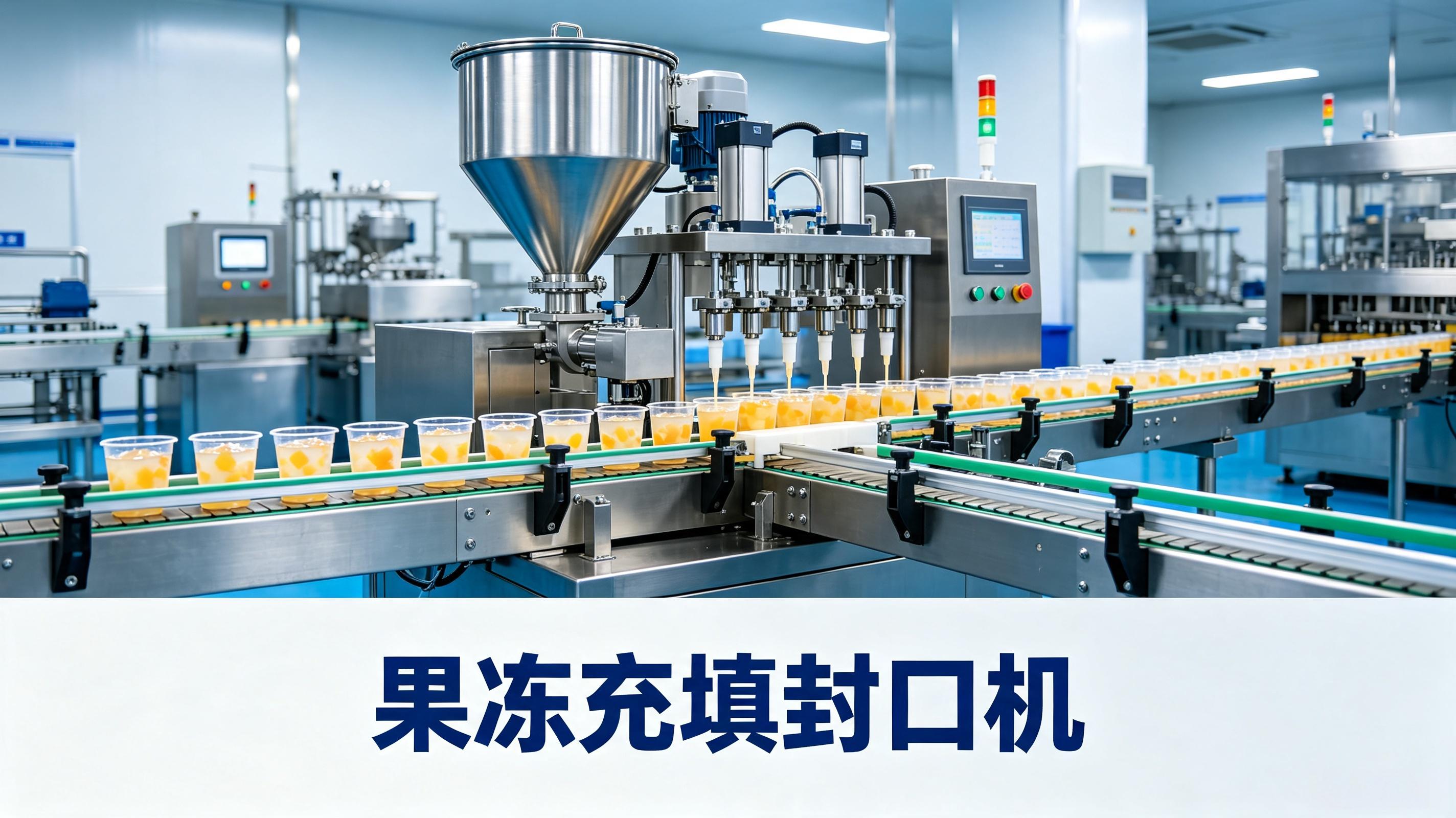 果冻充填封口机哪家好？认准这3个核心指标，选购不踩坑