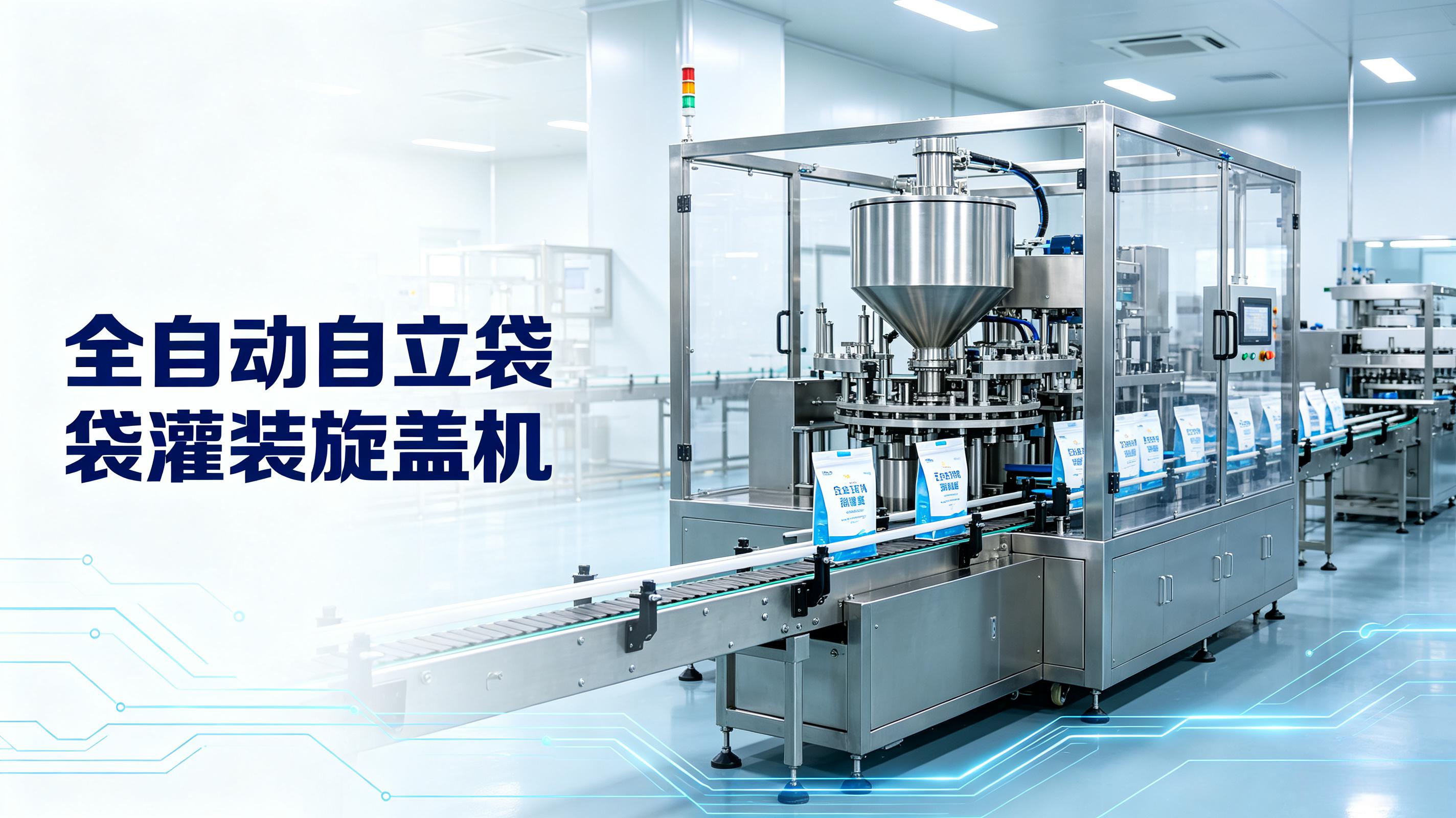 全自动自立袋灌装旋盖机多少钱一台？价格影响因素全面解析