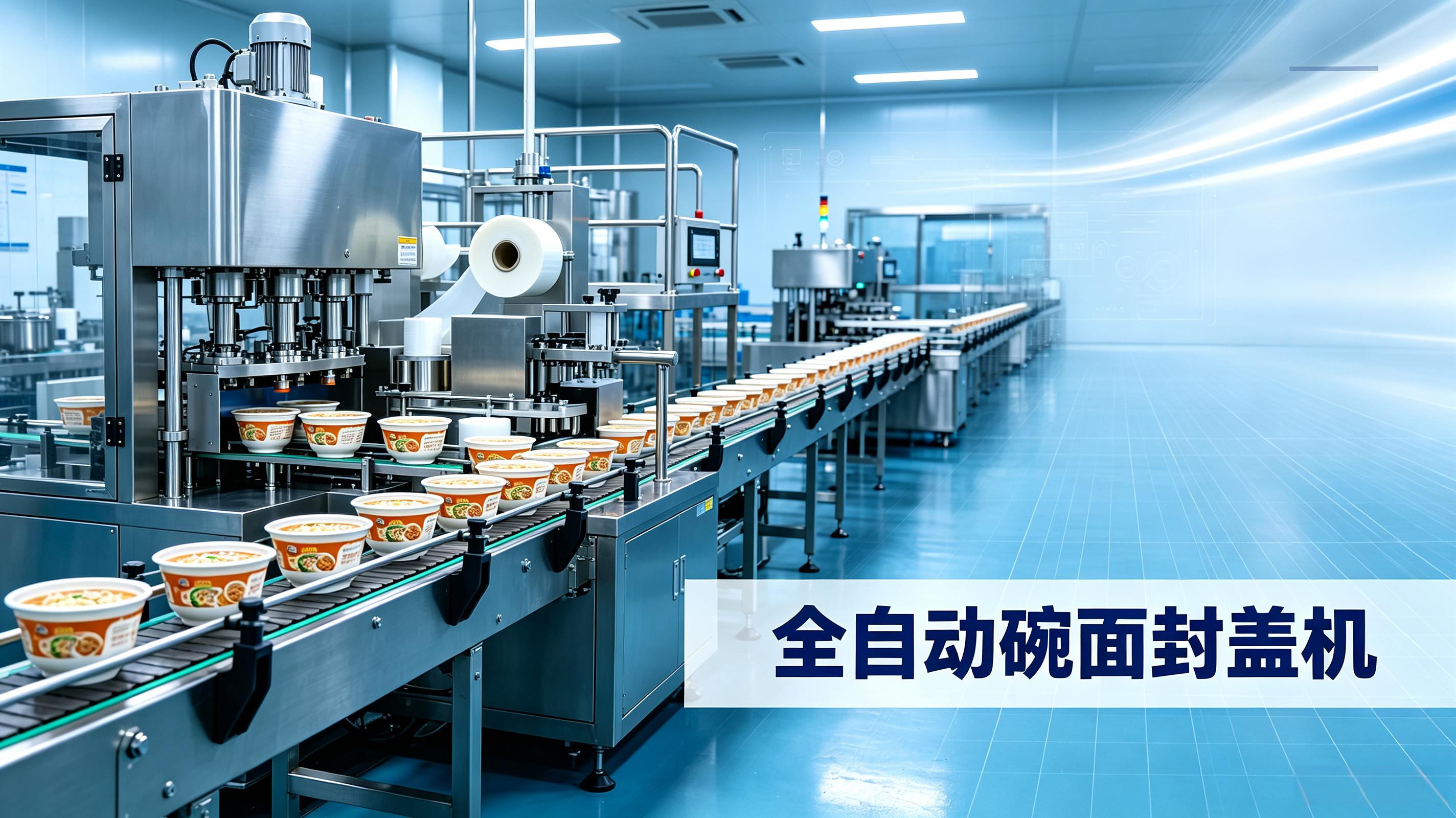 全自动碗面封盖机 vs 半自动封口机：哪个更适合中小型食品厂？