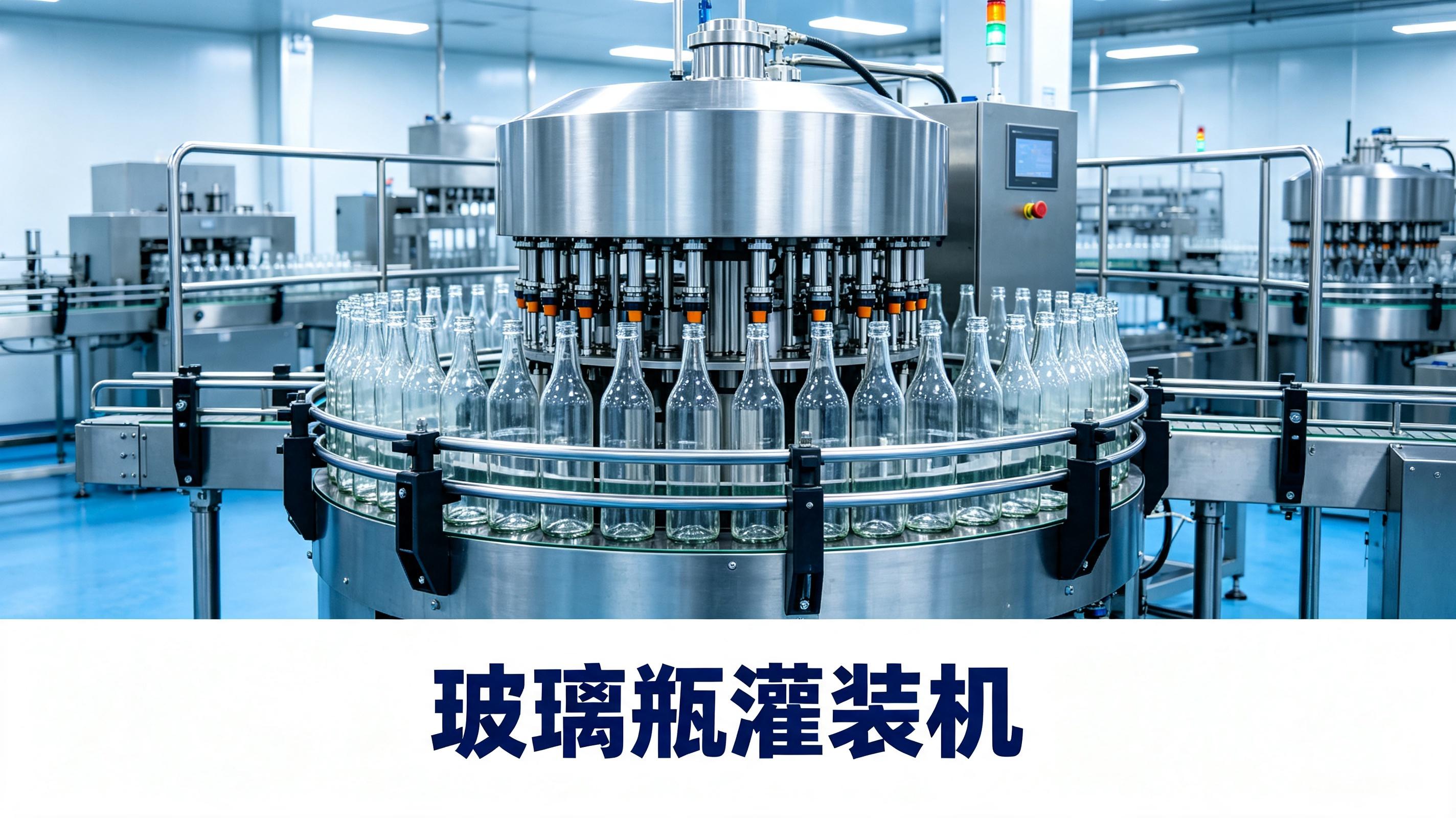玻璃瓶灌装机适用于哪些饮品？米酒、黄酒灌装旋盖生产线的设备配置解析