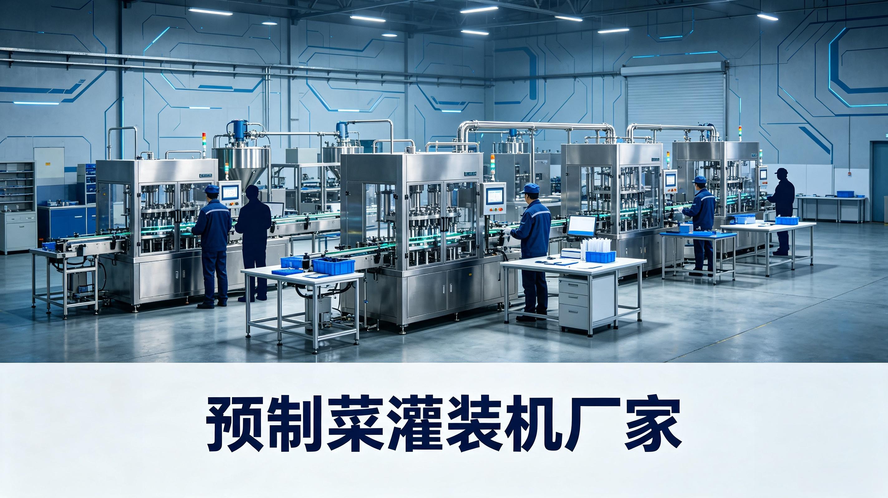 预制菜灌装机厂家怎么挑？除了价格，这4个维度更重要