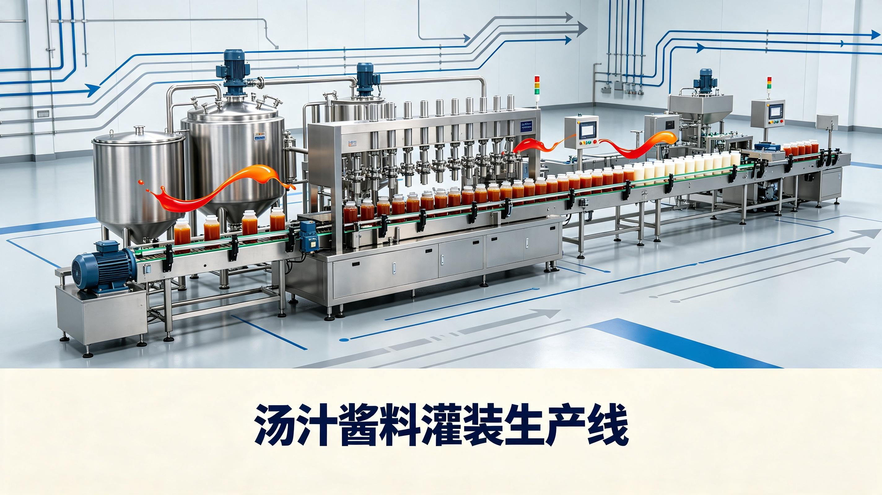 汤汁酱料灌装生产线