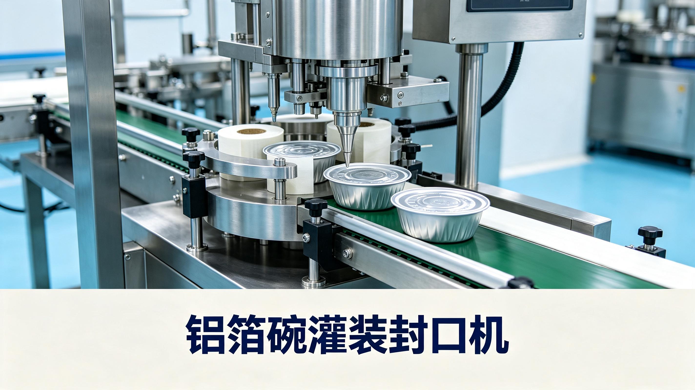 铝箔碗灌装封口机