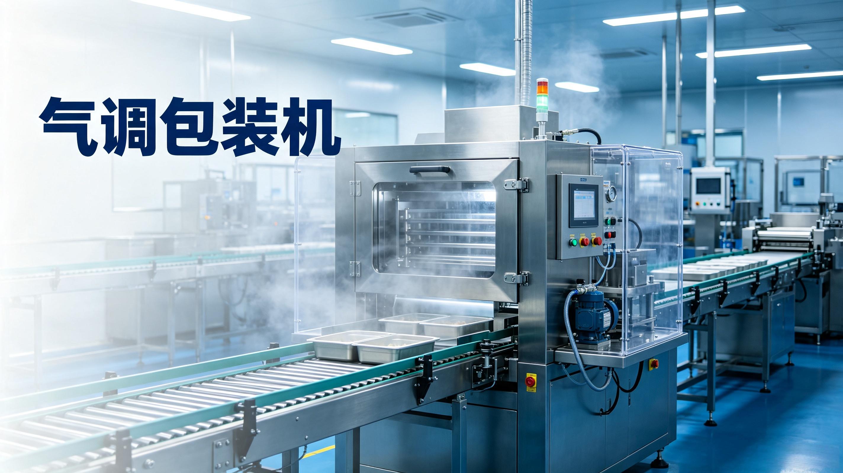 气调包装机如何延长速冻预制菜货架期？汤汁酱料充氮锁鲜技术详解