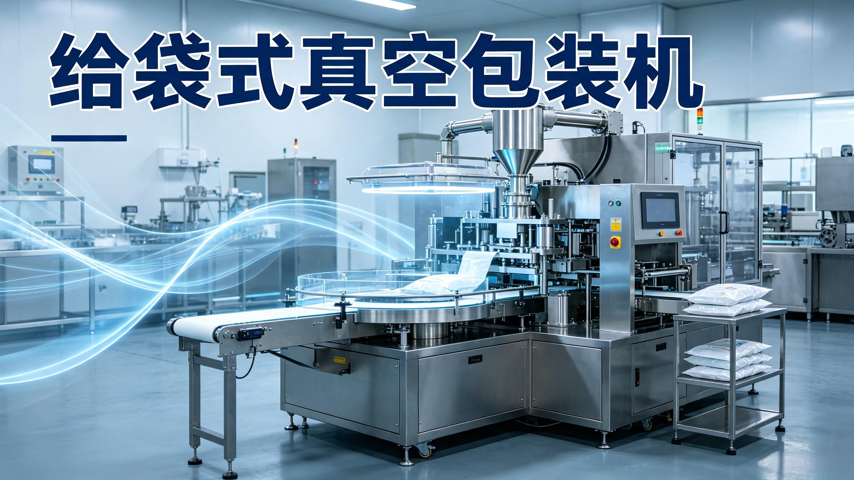 给袋式真空包装机