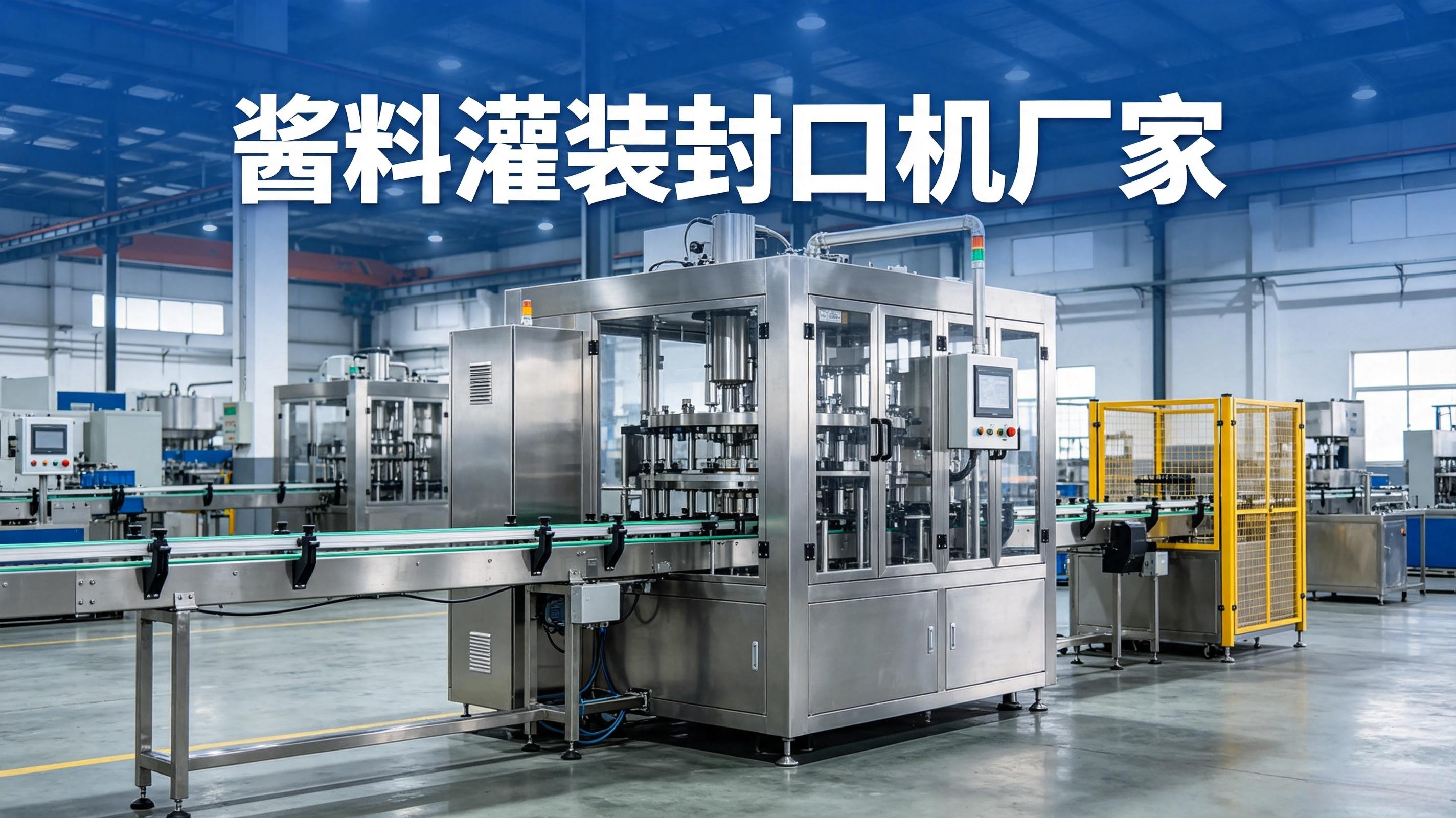 酱料灌装封口机生产厂家怎么选？5个关键指标帮你避坑