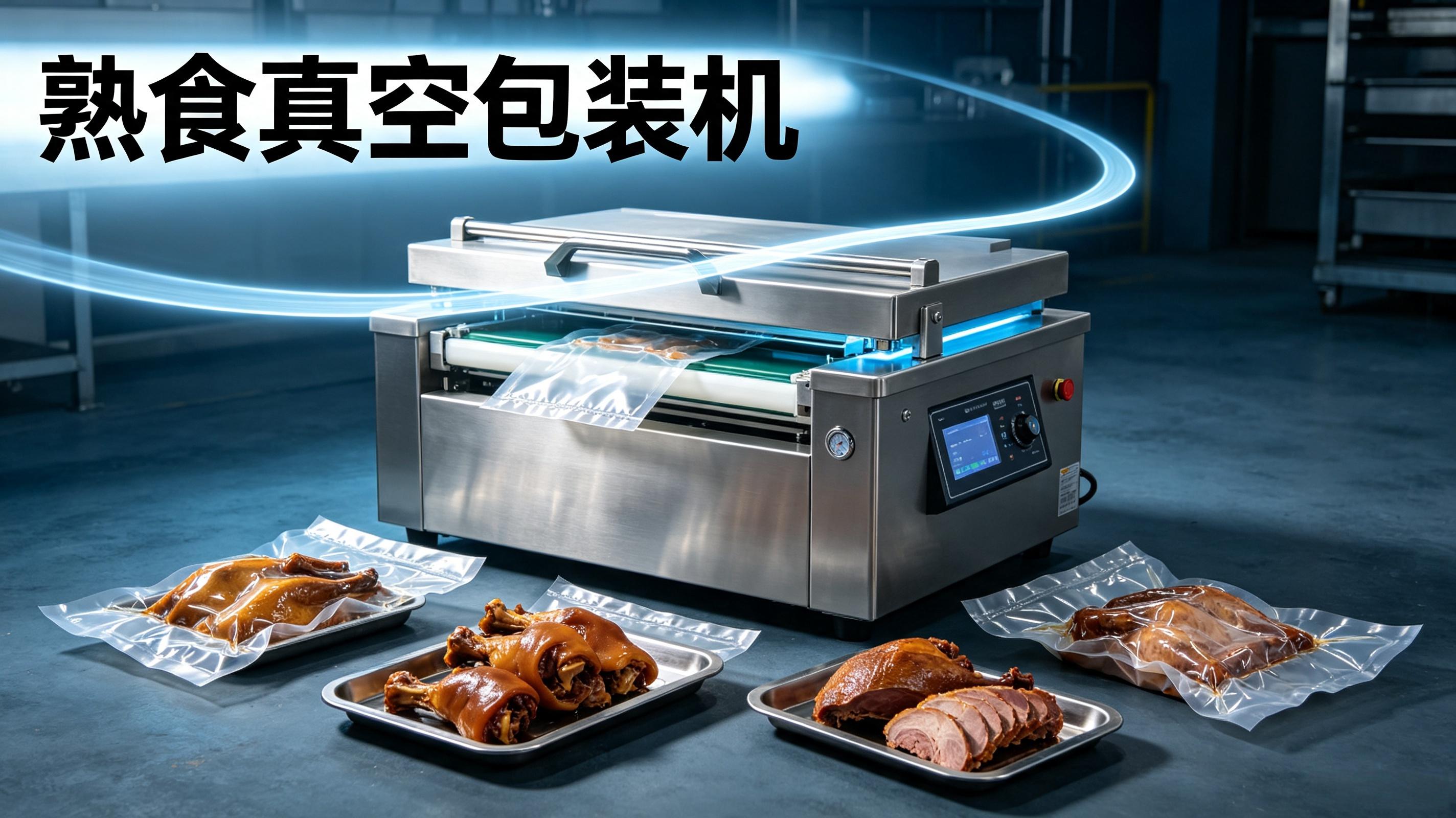 熟食真空包装机锁鲜实测：卤牛肉存放7天和现卤有什么区别？