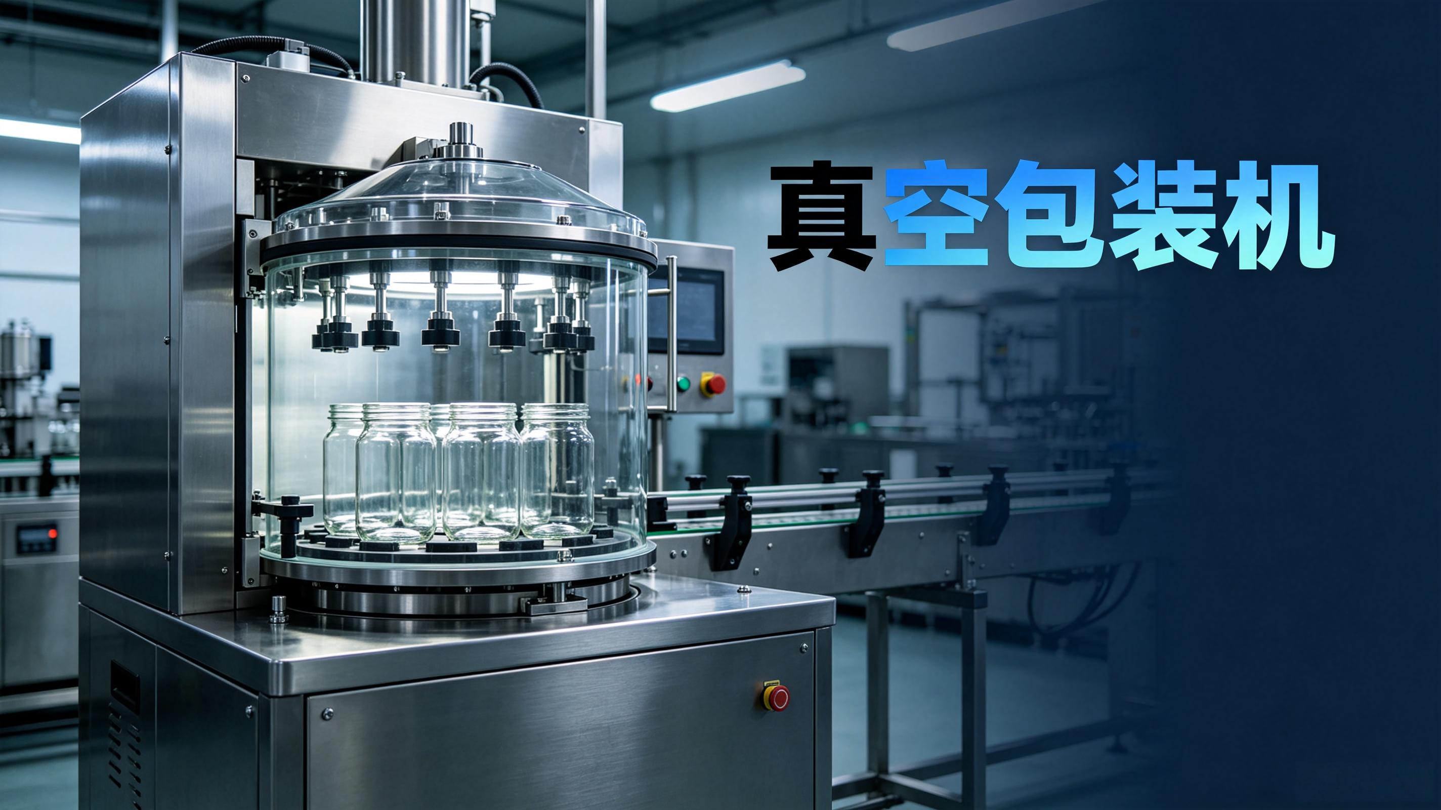玻璃瓶热灌装如何实现排气效果？真空包装机封口前的蒸汽喷射与瓶内真空度控制解析