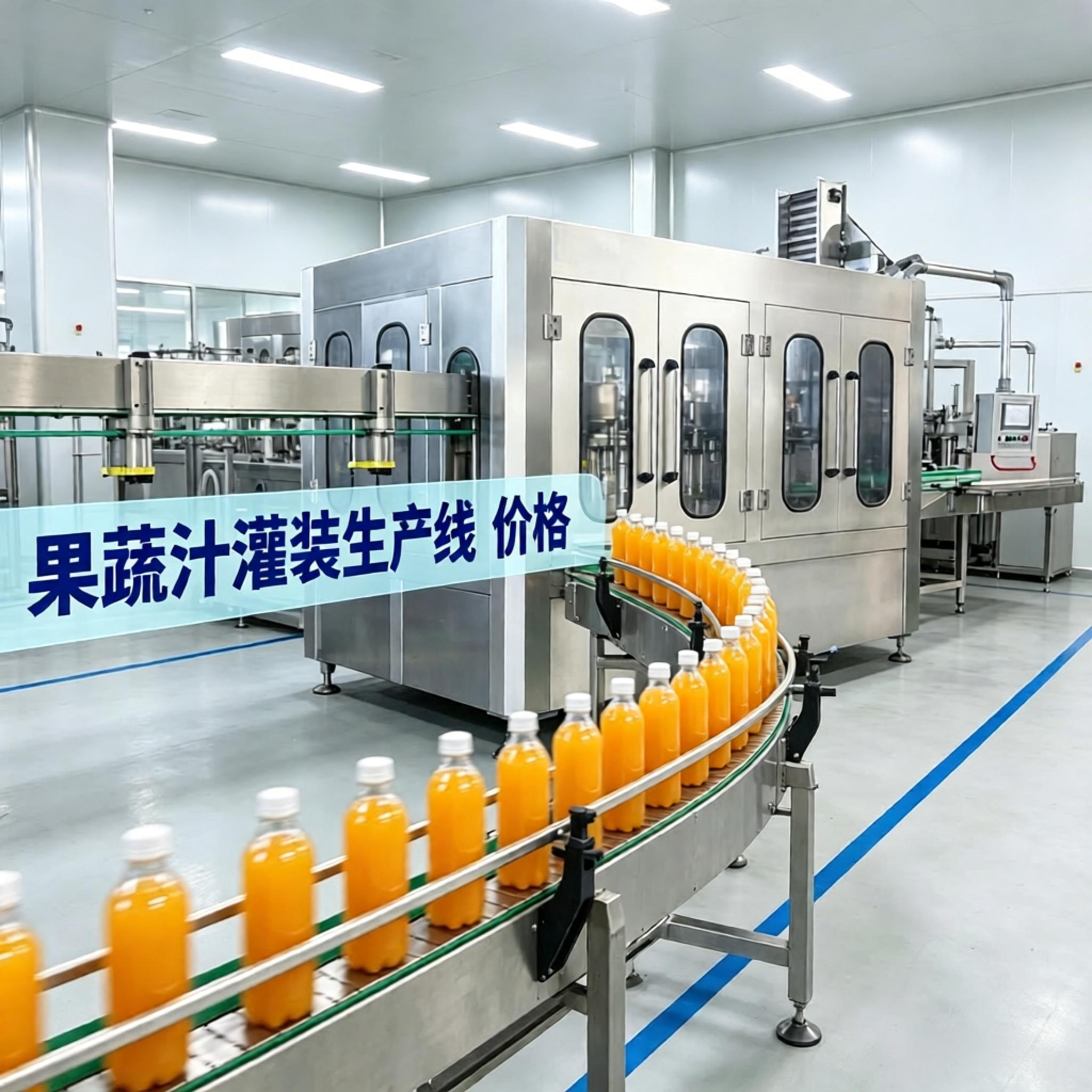 果蔬汁灌装机价格从5万到200万，差距究竟在哪？按需选购指南