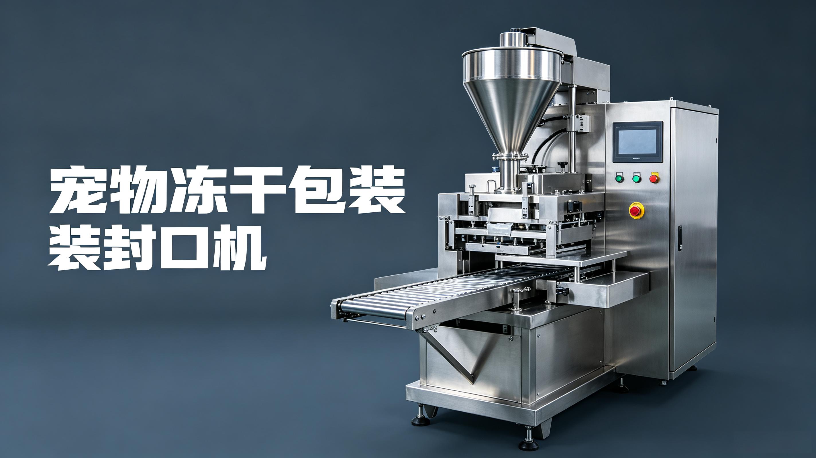 宠物冻干包装封口机如何做到不碎料？柔性下料+伺服灌装技术解析