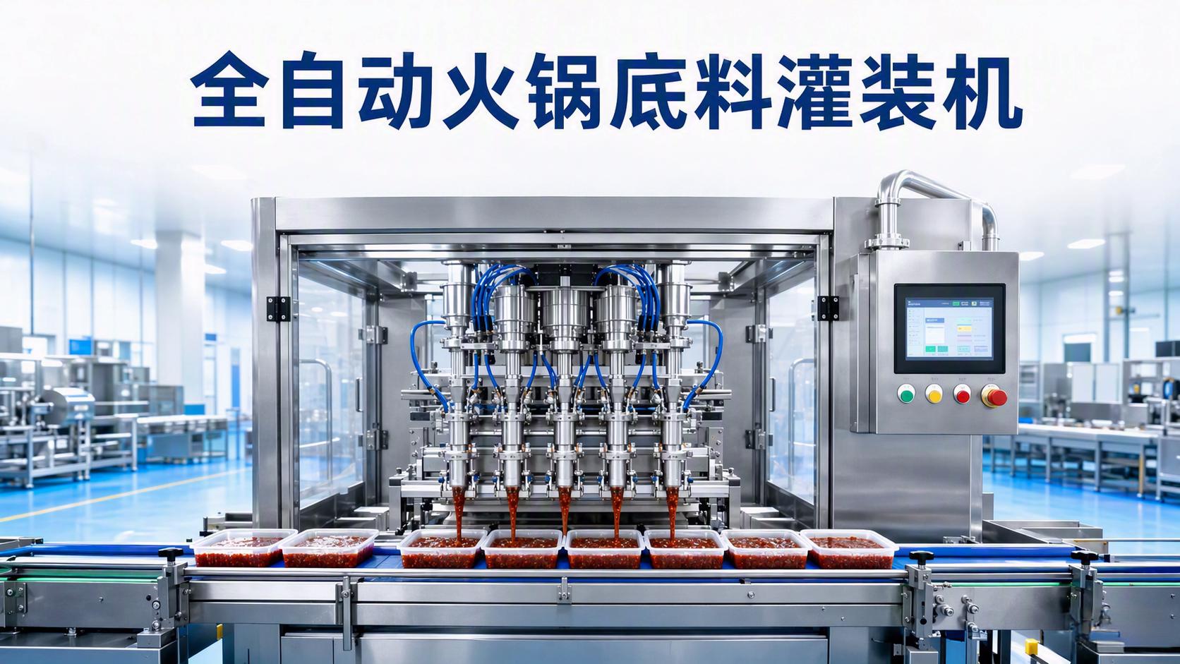 伺服 vs 气动：火锅底料全自动灌装机两种驱动方式，哪种更适合你？