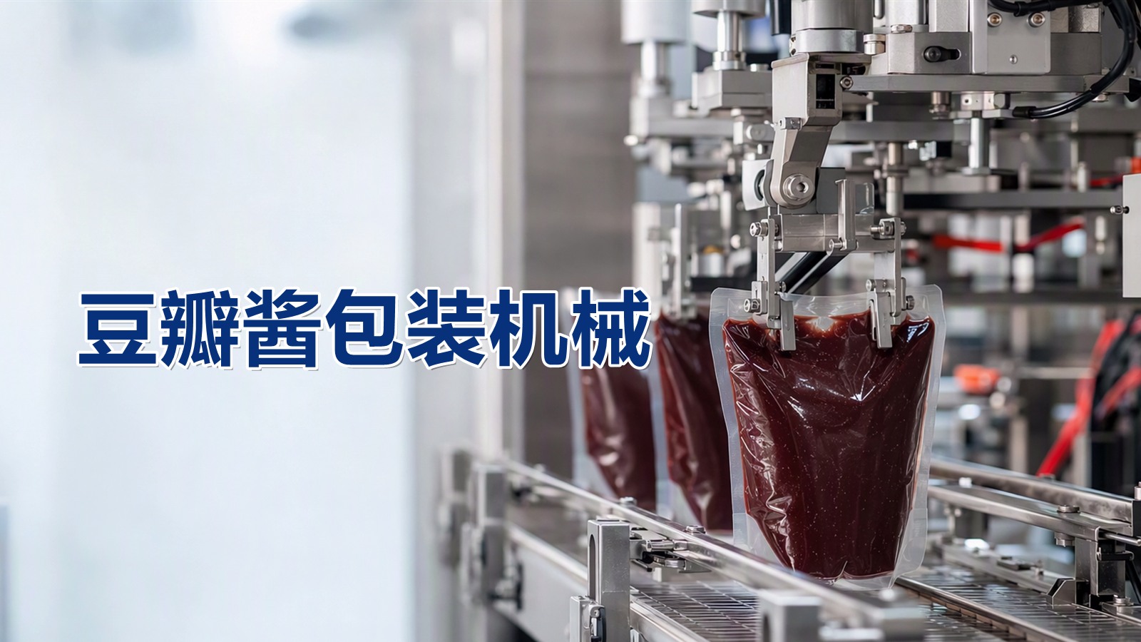 豆瓣酱包装机械厂家直销，伺服灌装精度可达 ±0.5%