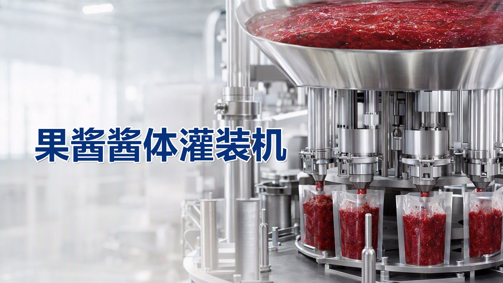 果酱酱体灌装机：兼容玻璃瓶与 PET 瓶，换产更灵活