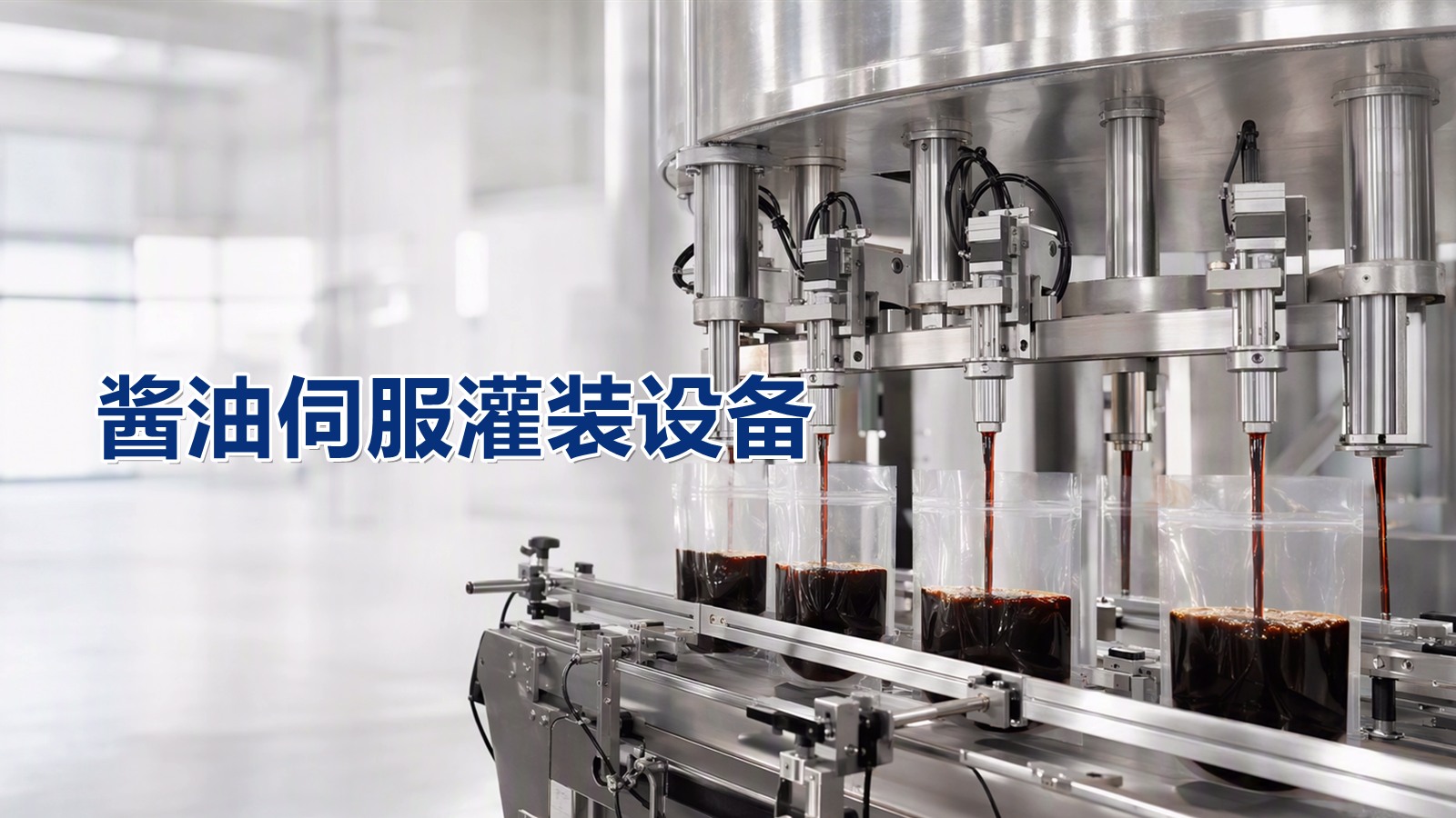 酱油伺服灌装设备：为什么越来越多调味品厂选择伺服方案