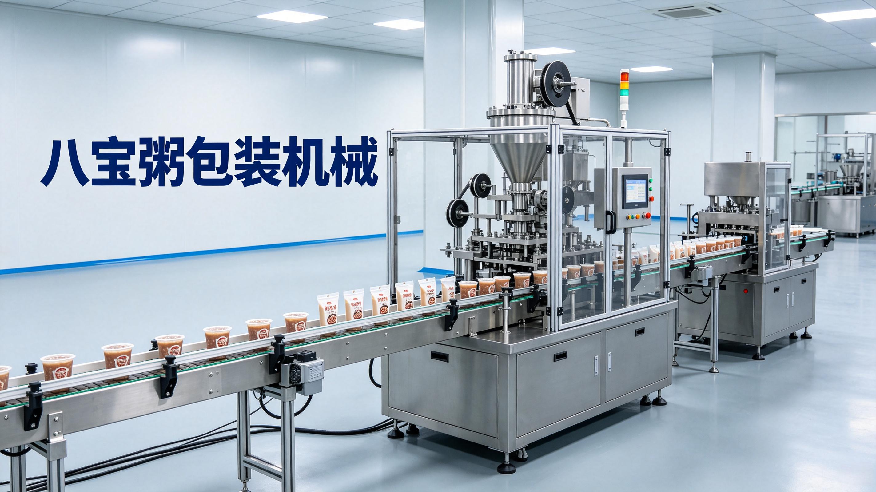 八宝粥包装机械厂家解析：含颗粒粥品的灌装技术要点