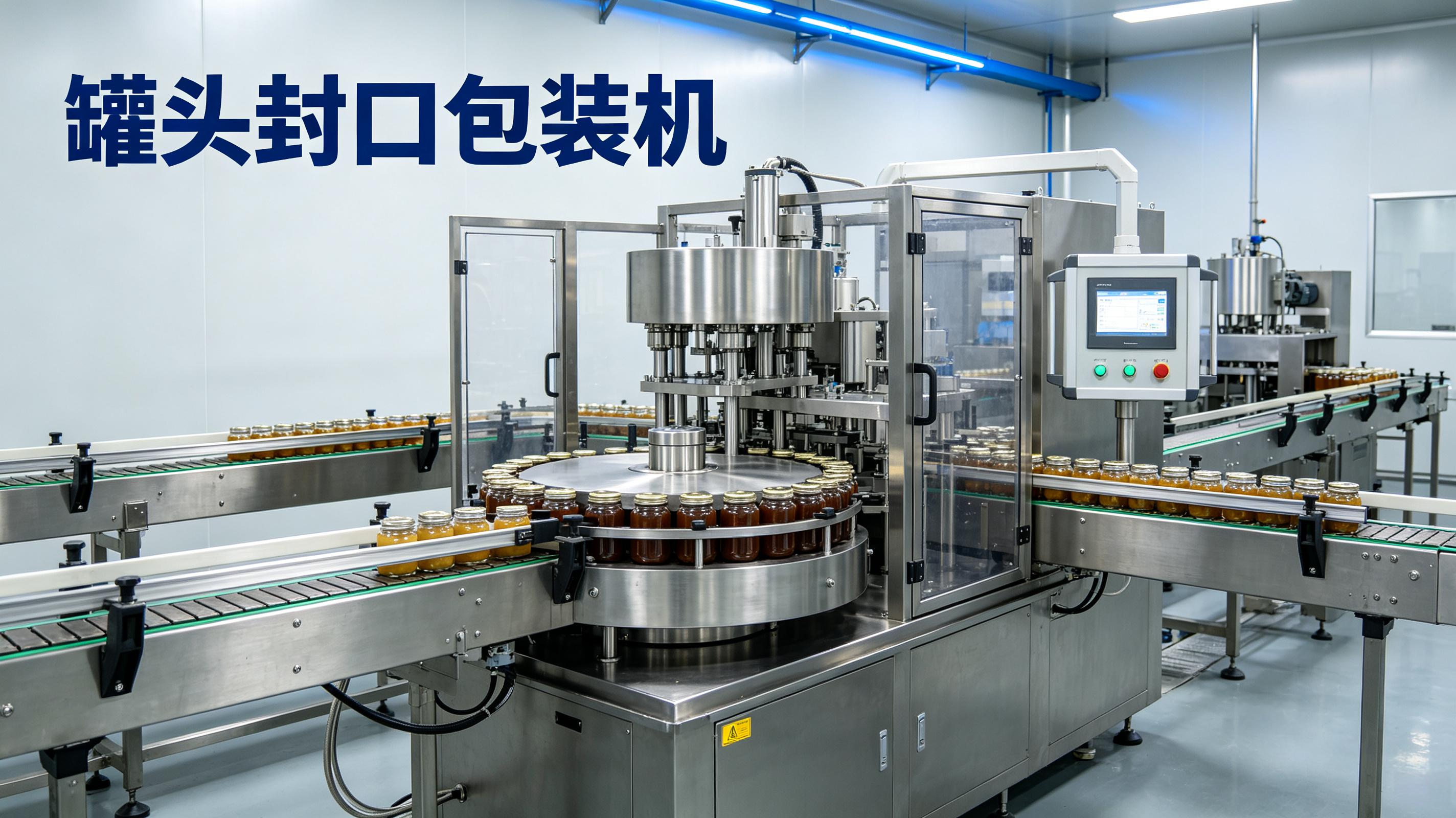 罐头封口包装机——马口铁罐、PET 罐封口一步到位