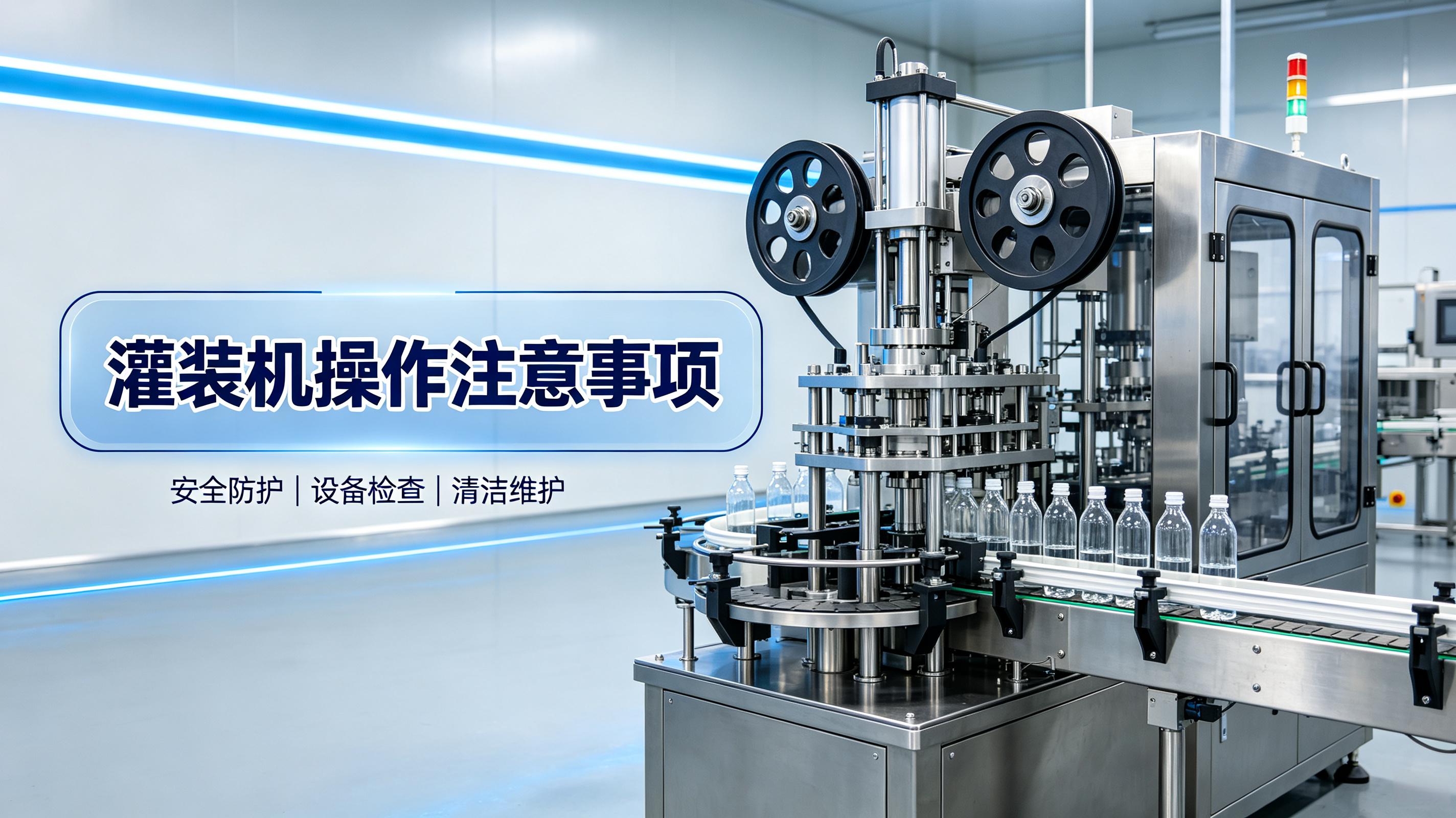 灌装机操作注意事项