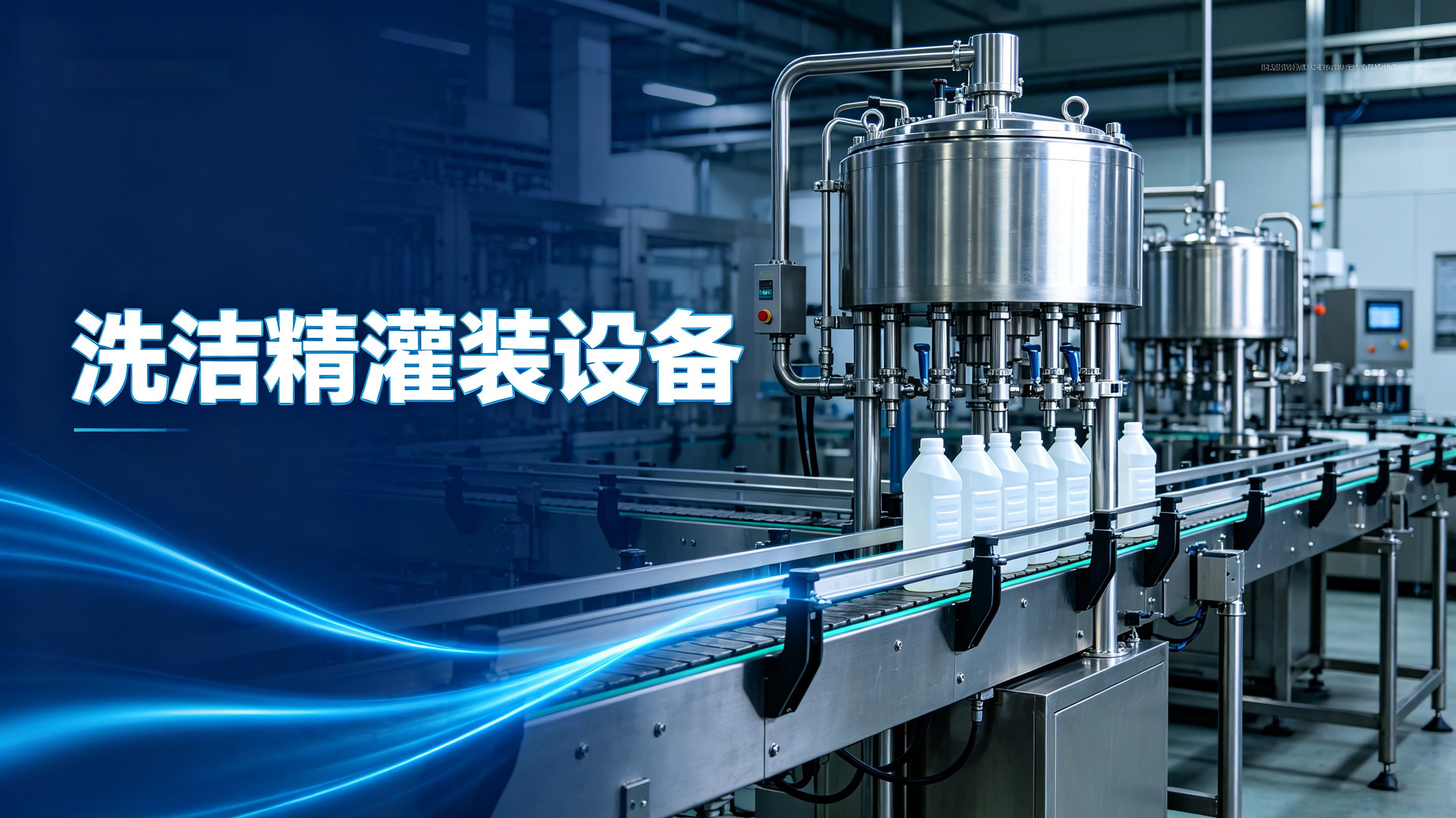 洗洁精灌装设备——起泡液体怎么灌？低泡灌装技术来解答