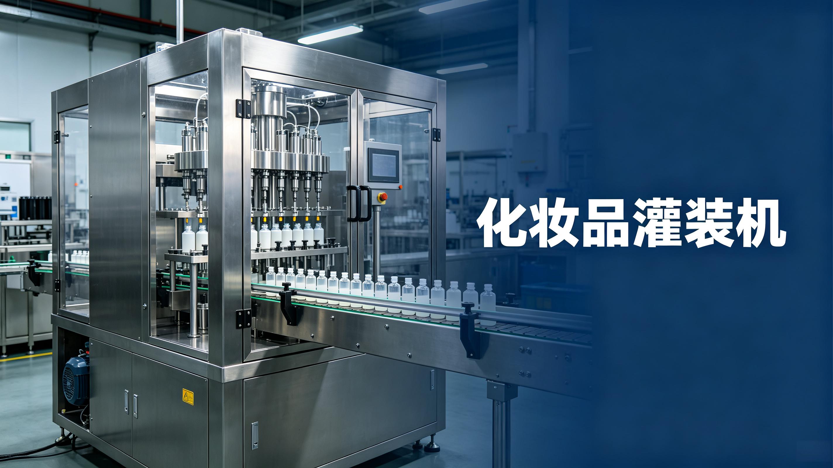 化妆品灌装机——微量精准灌装，每一滴珍贵原料都不浪费