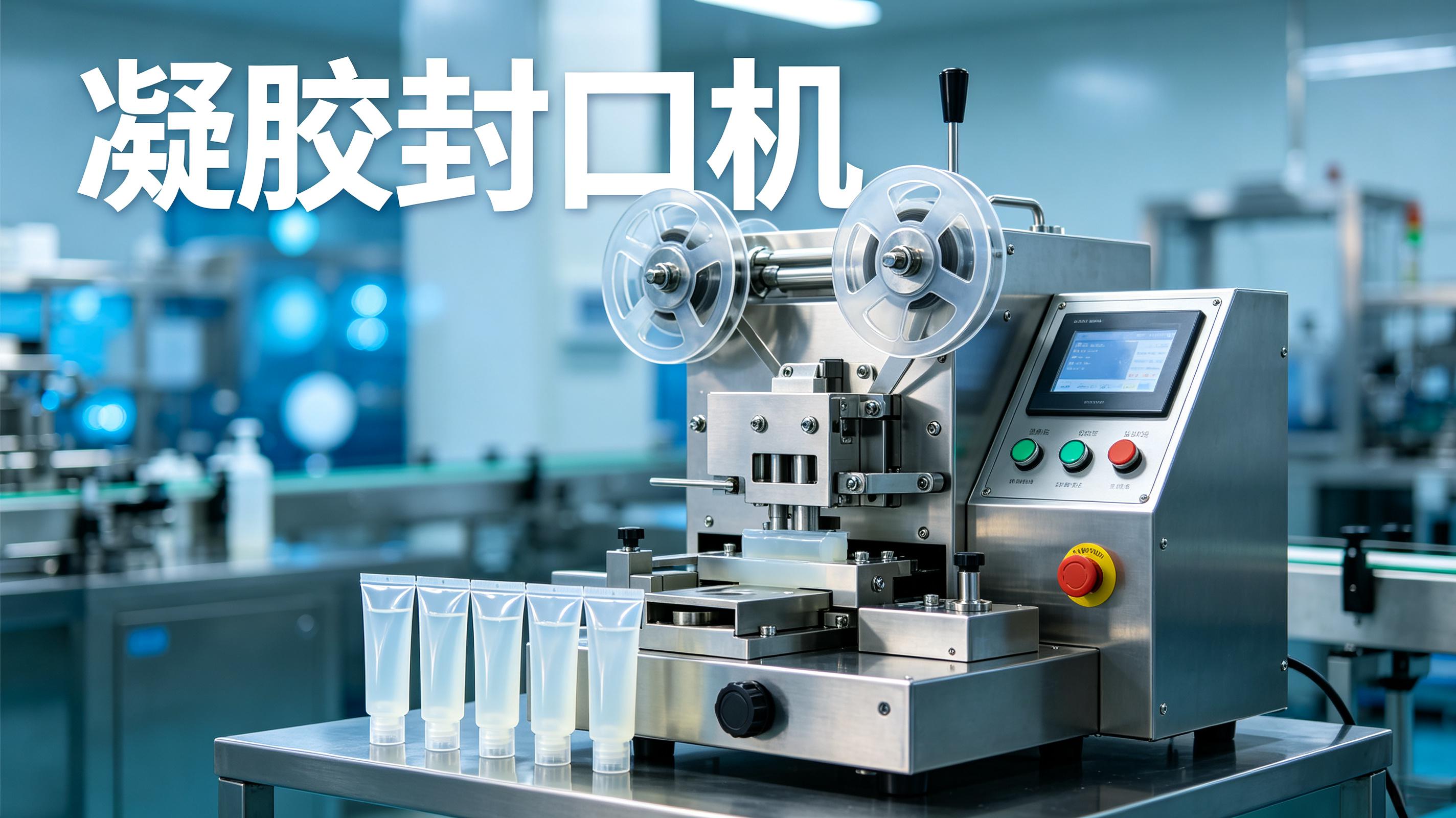凝胶封口机——透明凝胶灌装不产生气泡，成品更美观