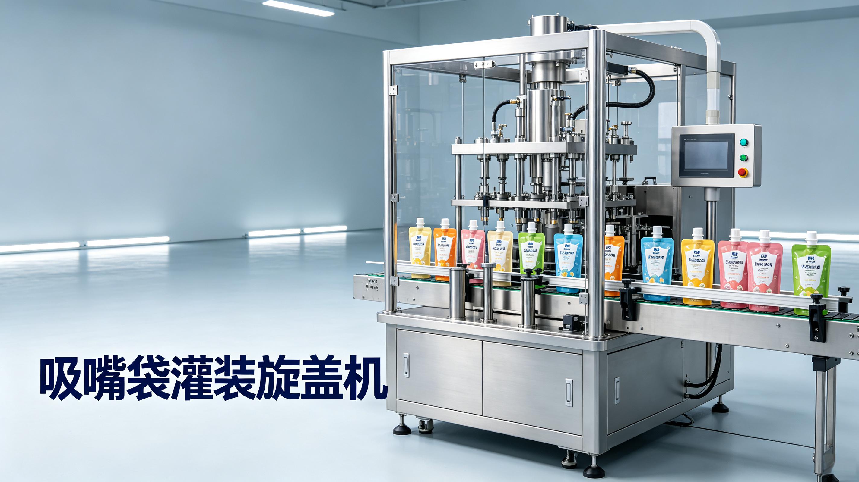 吸嘴袋灌装旋盖机