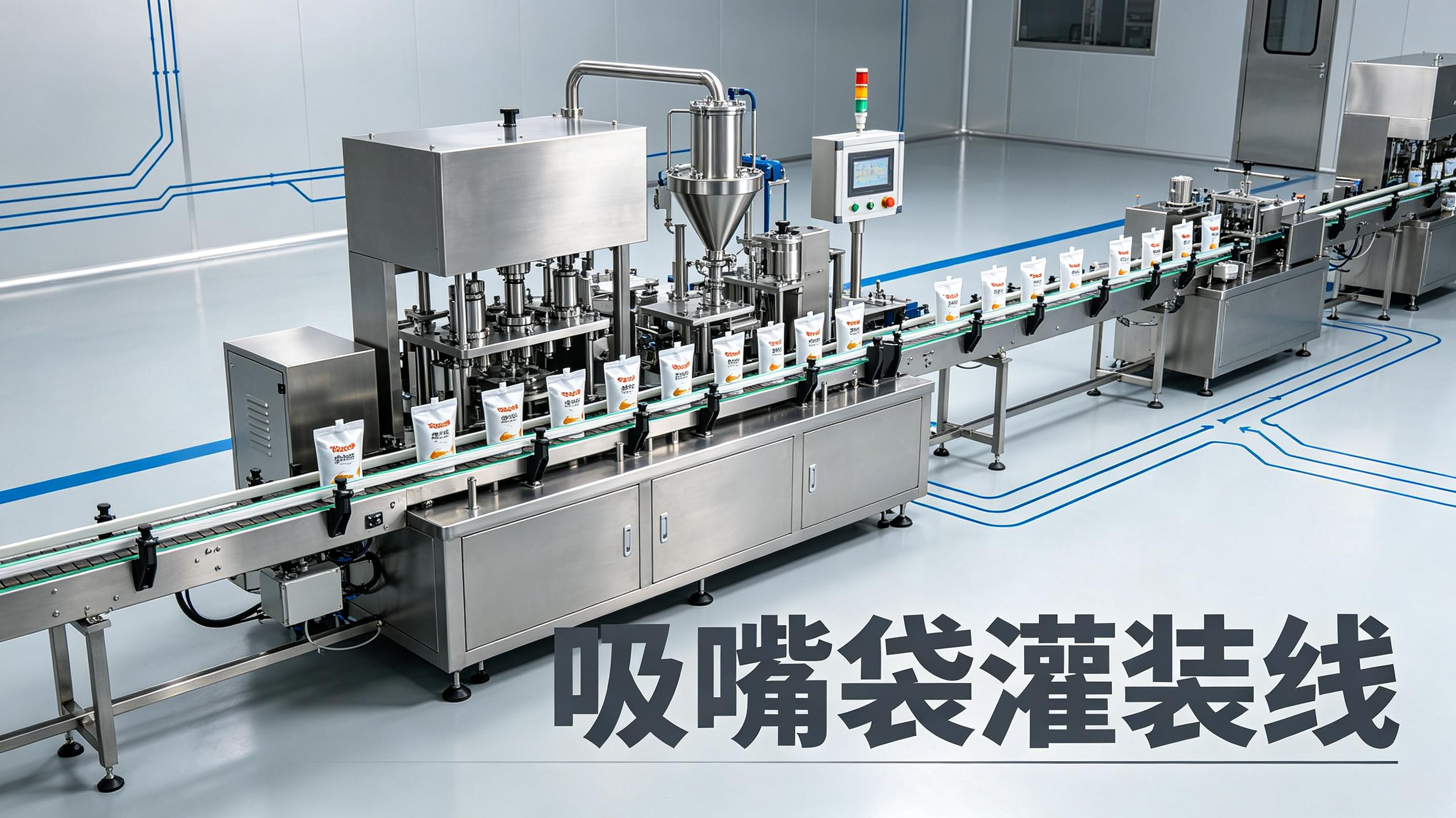 预制菜车间上吸嘴袋灌装线，从日产1万到3万需要换什么设备