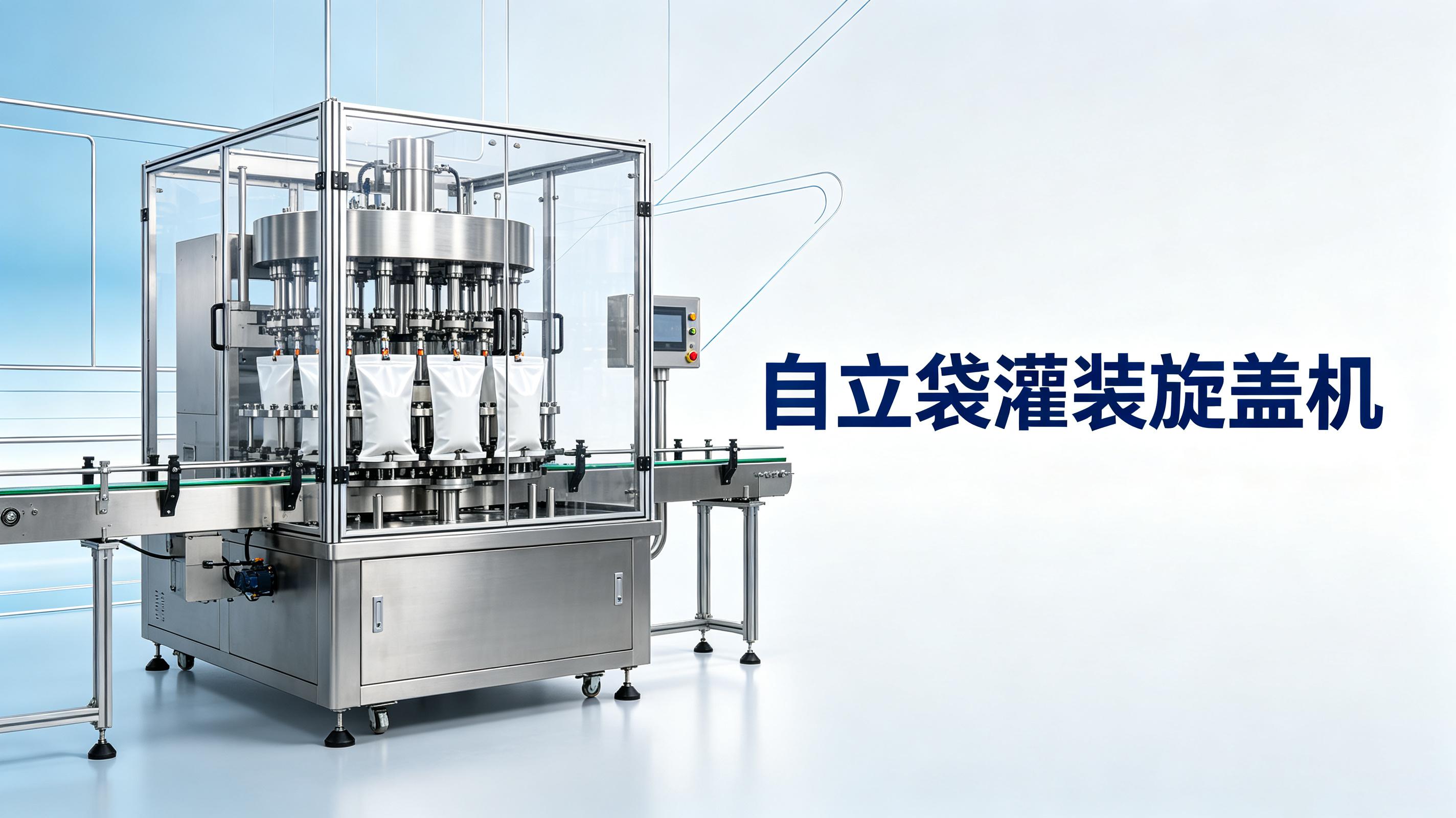 预制菜日产3万份，自立袋灌装旋盖机换型速度决定什么