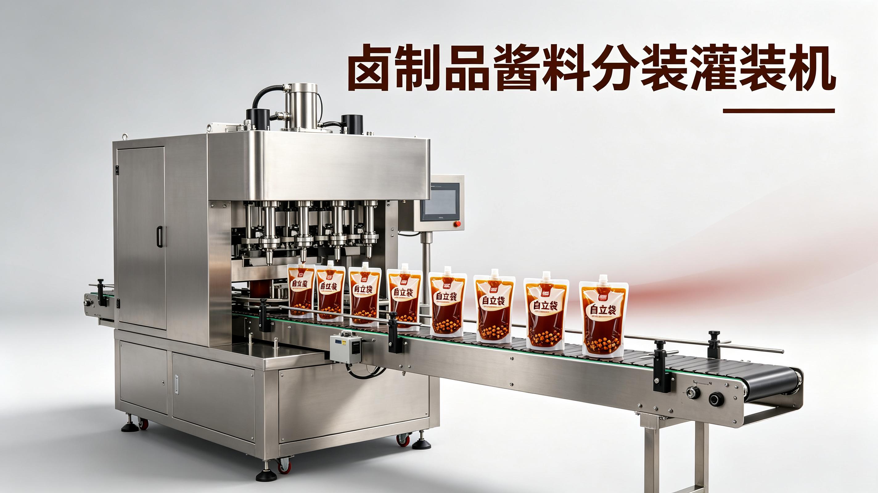 卤制品酱料分装灌装机源头工厂：粘度、温度、精度怎么调